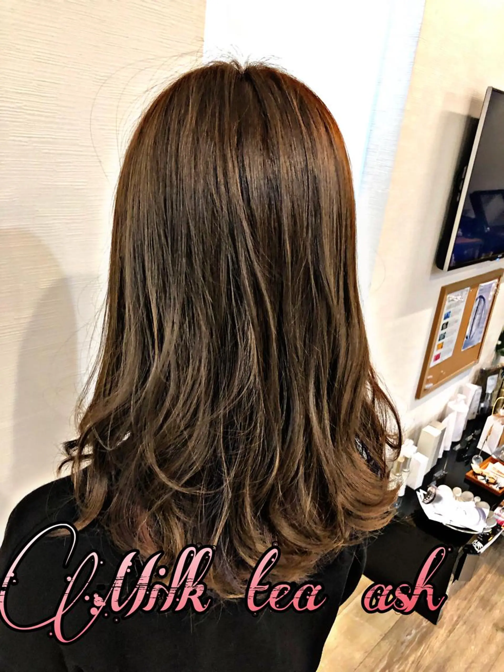 カラー RIRŪA所属・プルシールエクステ ちゃきのヘアスタイル