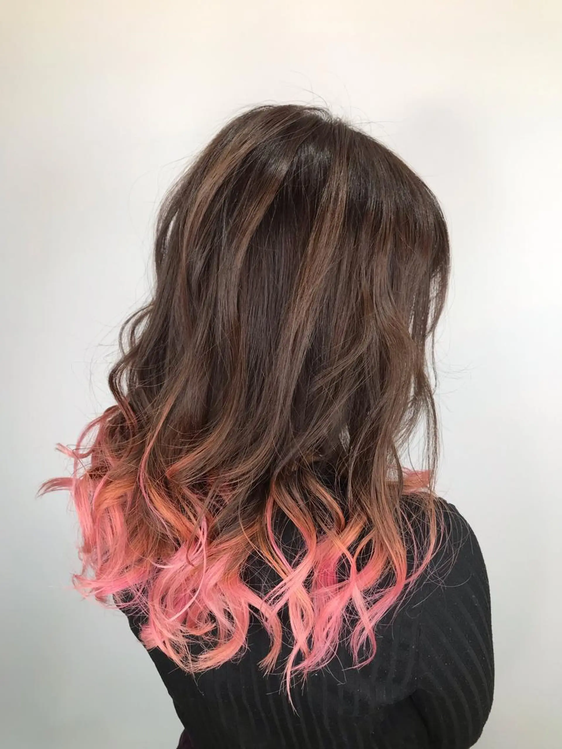 ロング カラー カット ヘアカラー インナーカラー/ ストレート/奥野洸也のヘアスタイル