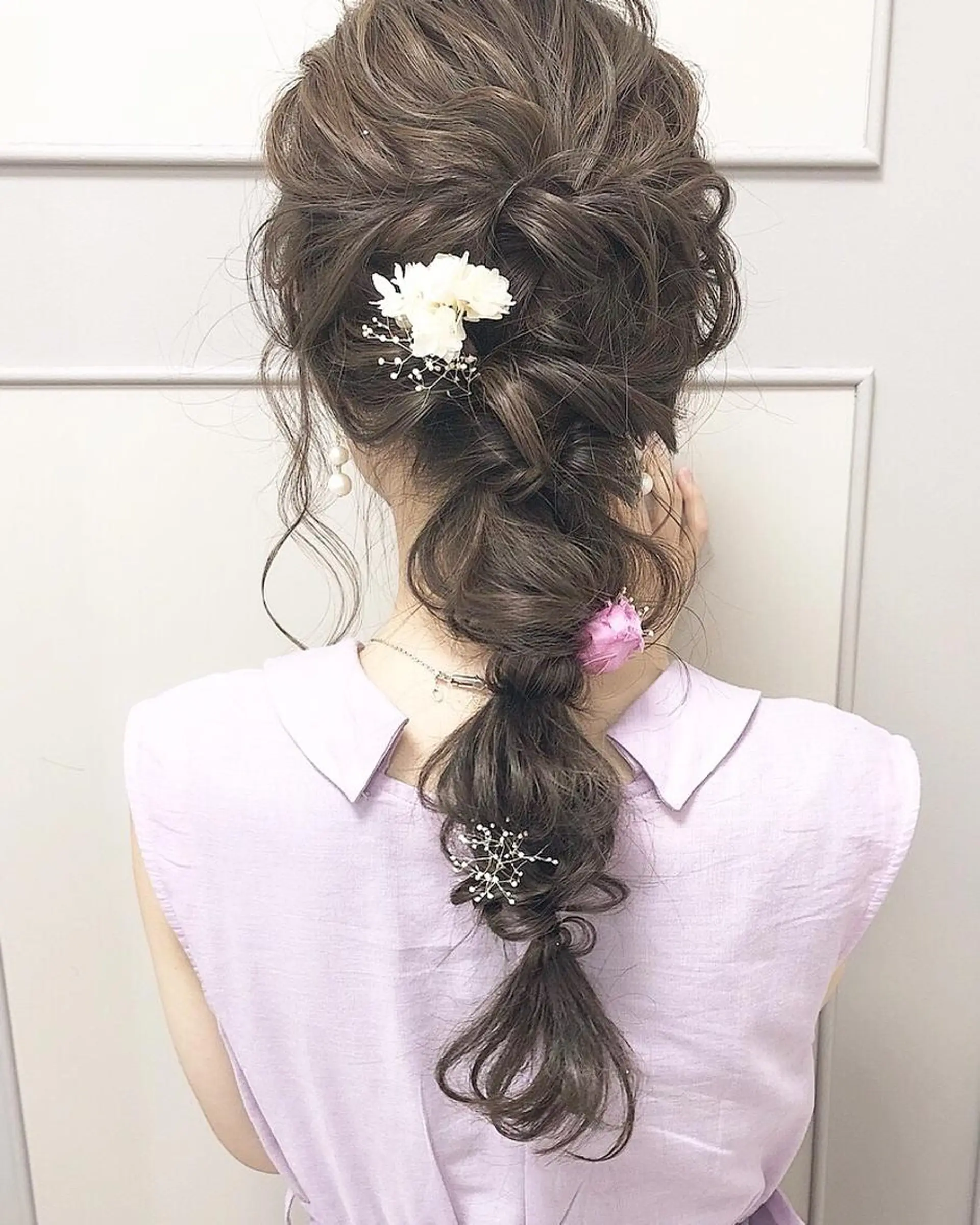 ロング カラー ヘアアレンジ autre所属・大久保 ひでなりのヘアスタイル