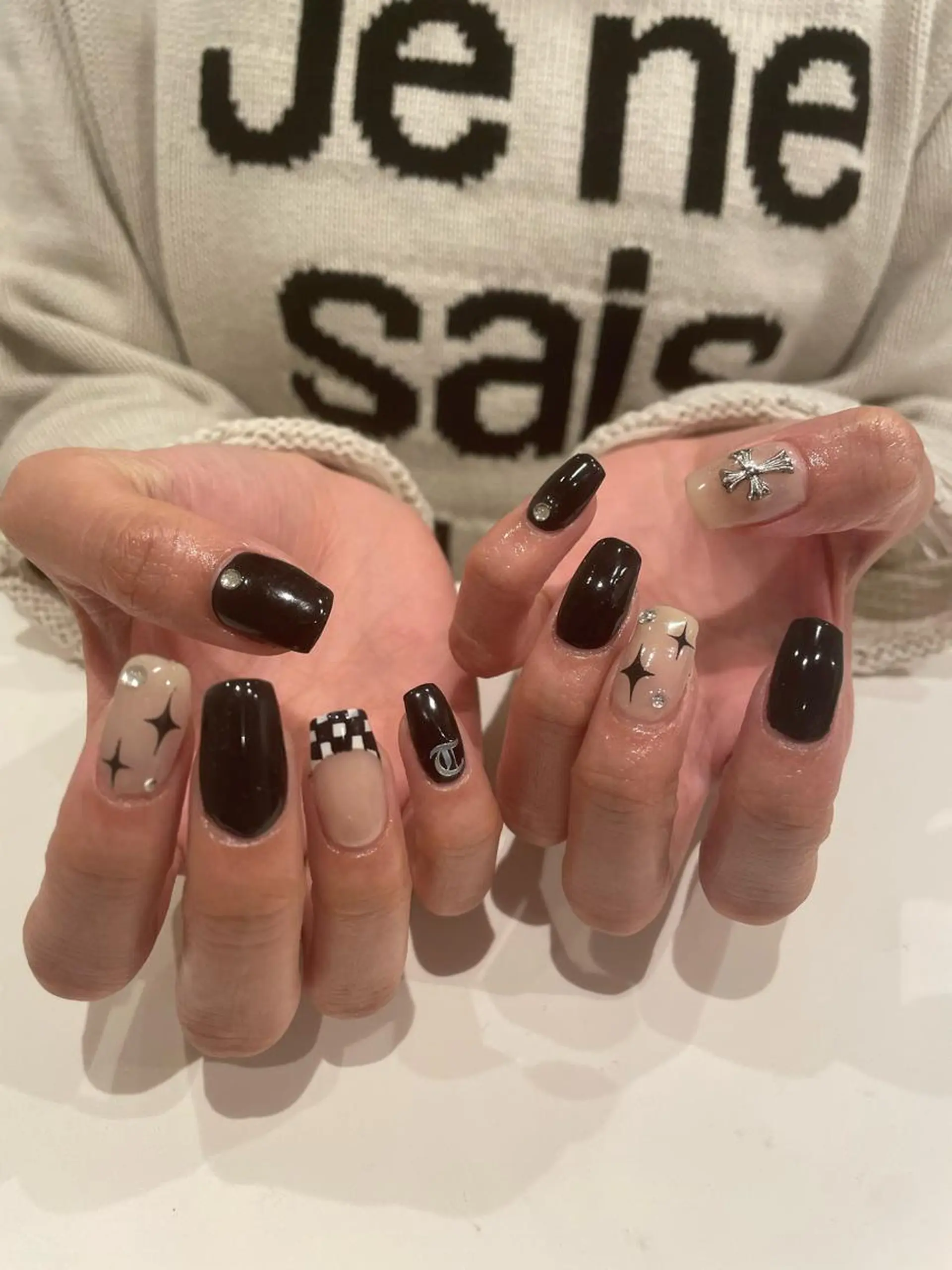 ネイル 束感まつ毛/ネイル/ LED♥KIRARAのマツエク・マツパデザイン