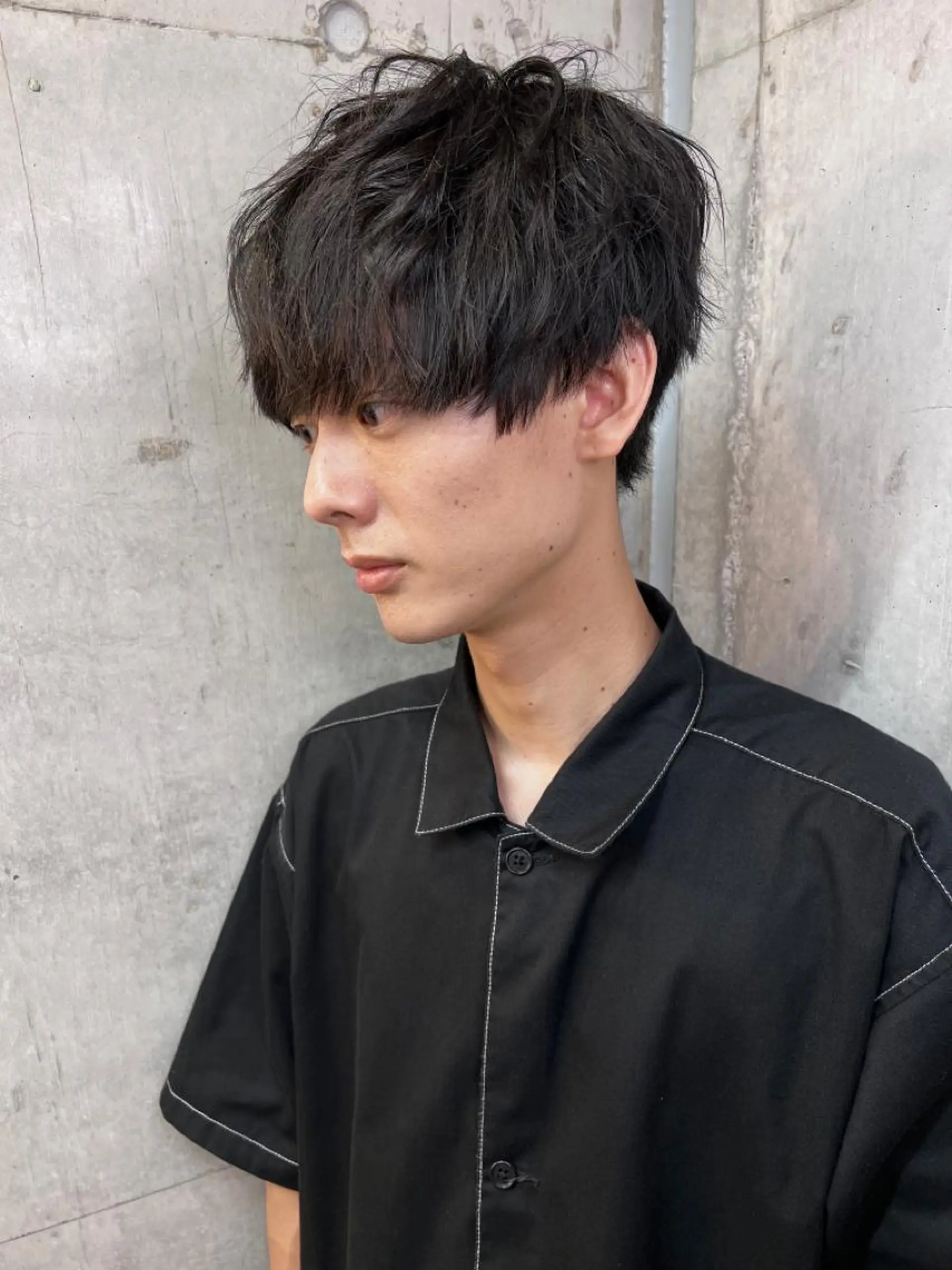 メンズ カット パーマ指名No. 1 磯飛⭐️慎之介のヘアスタイル