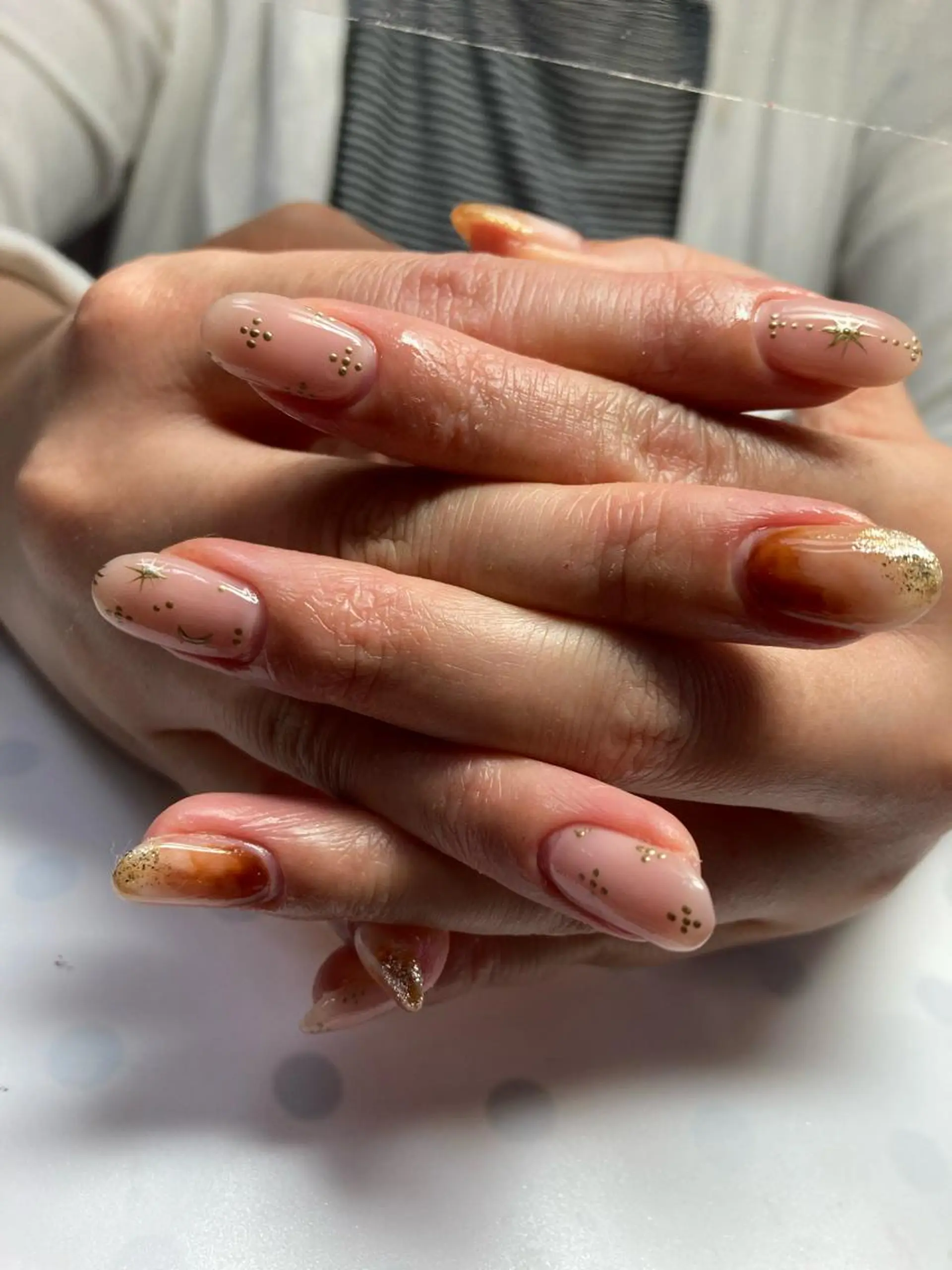 ミディアム ネイル nail yukkoのネイルデザイン