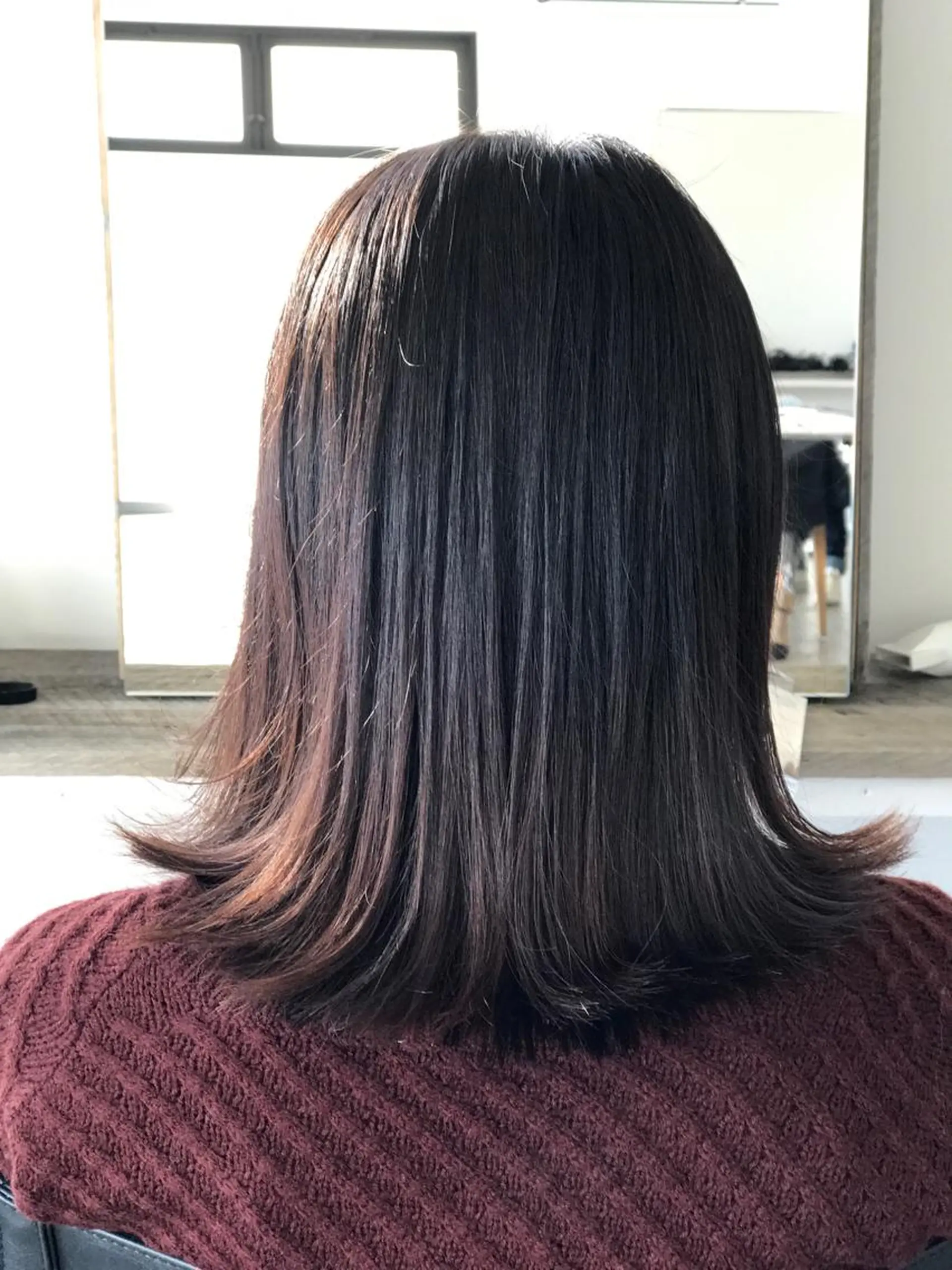 ミディアム セミロング 🌈ディレクター🌈 徳松優希のヘアスタイル