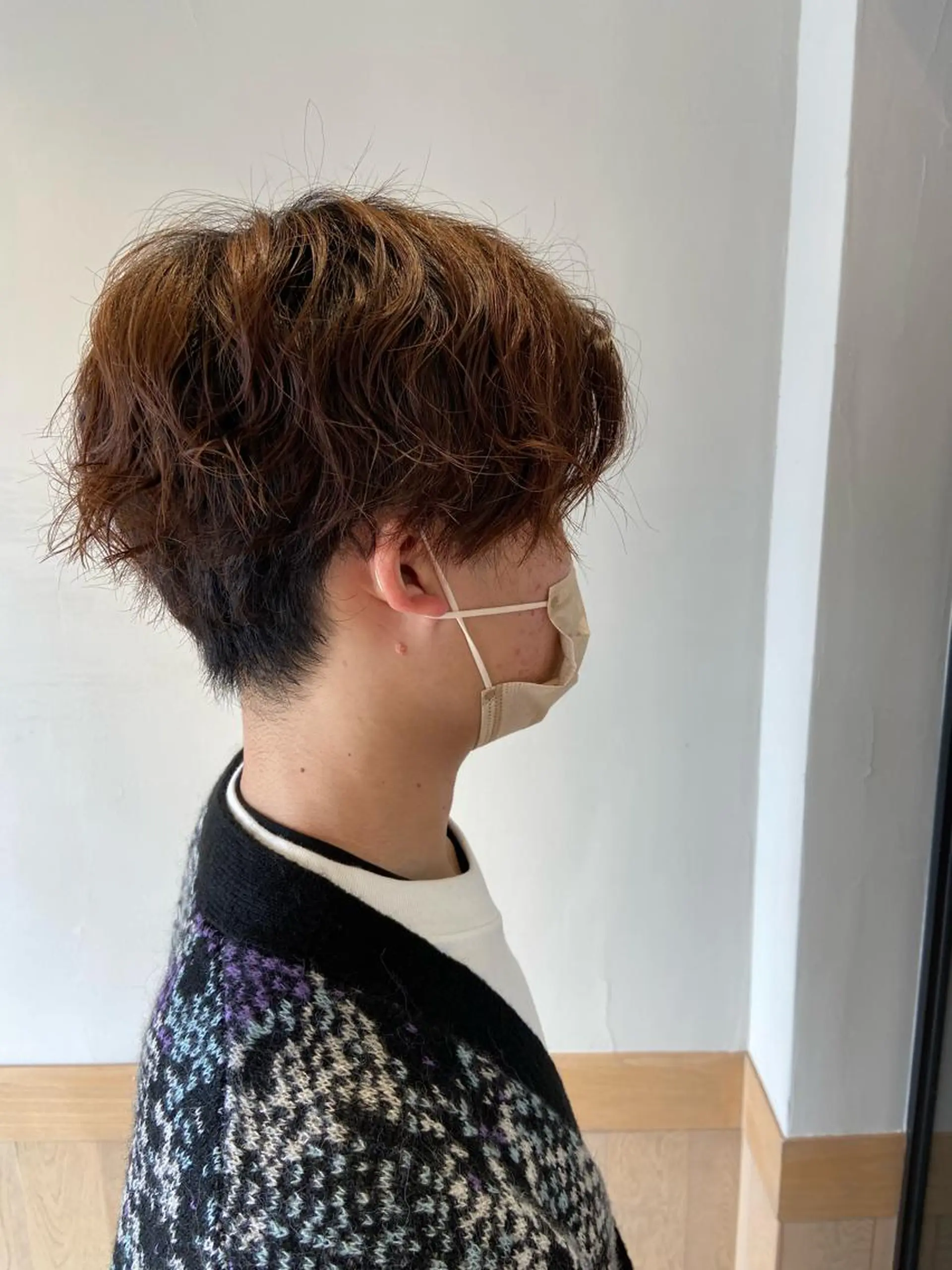 パーマ スパイラルパーマ 津田 七美希のヘアスタイル