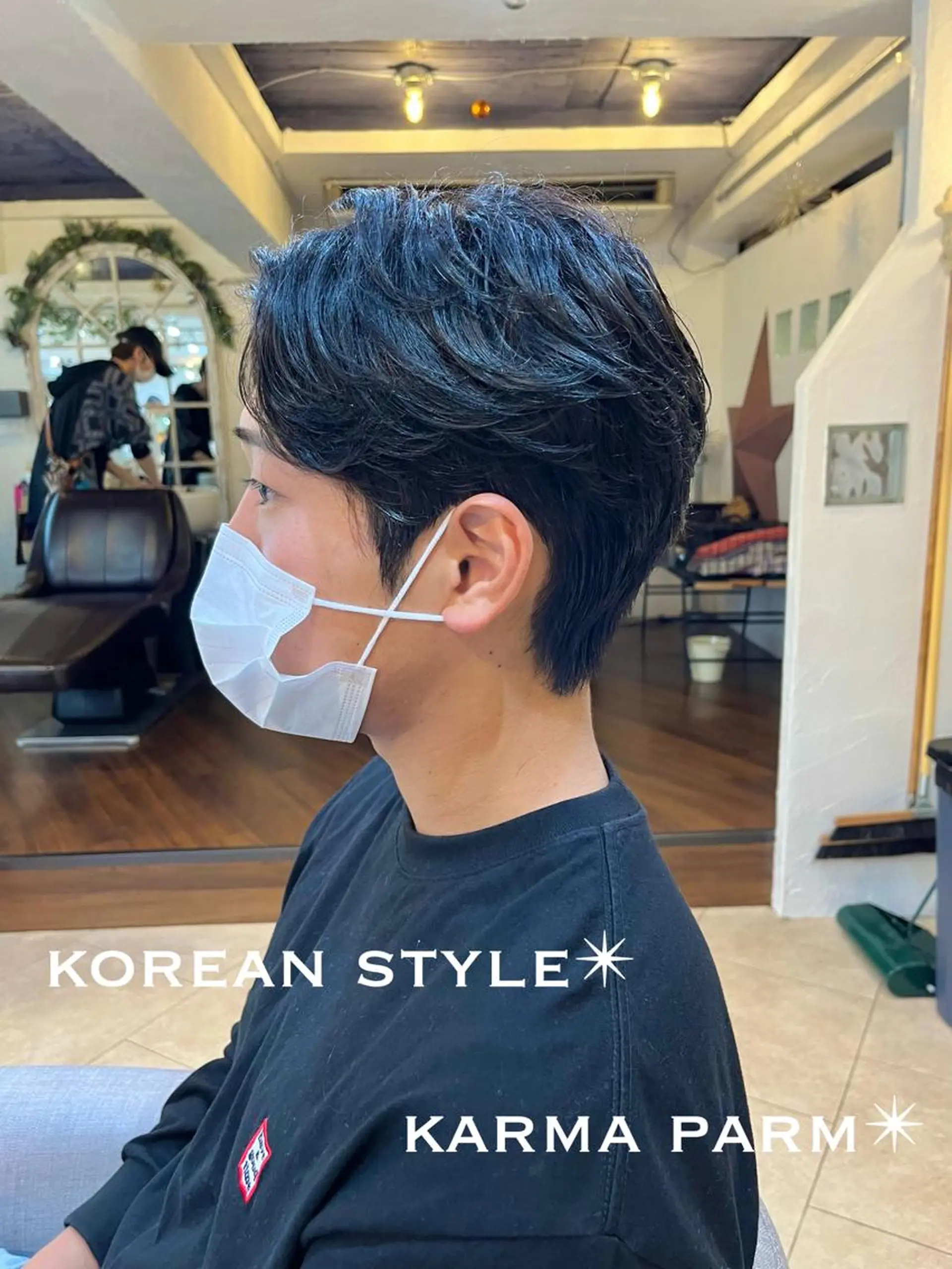 ショート 韓国風ヘア カット パーマ 本場の韓国ヘア 🇰🇷チ・ヨンジュのヘアスタイル