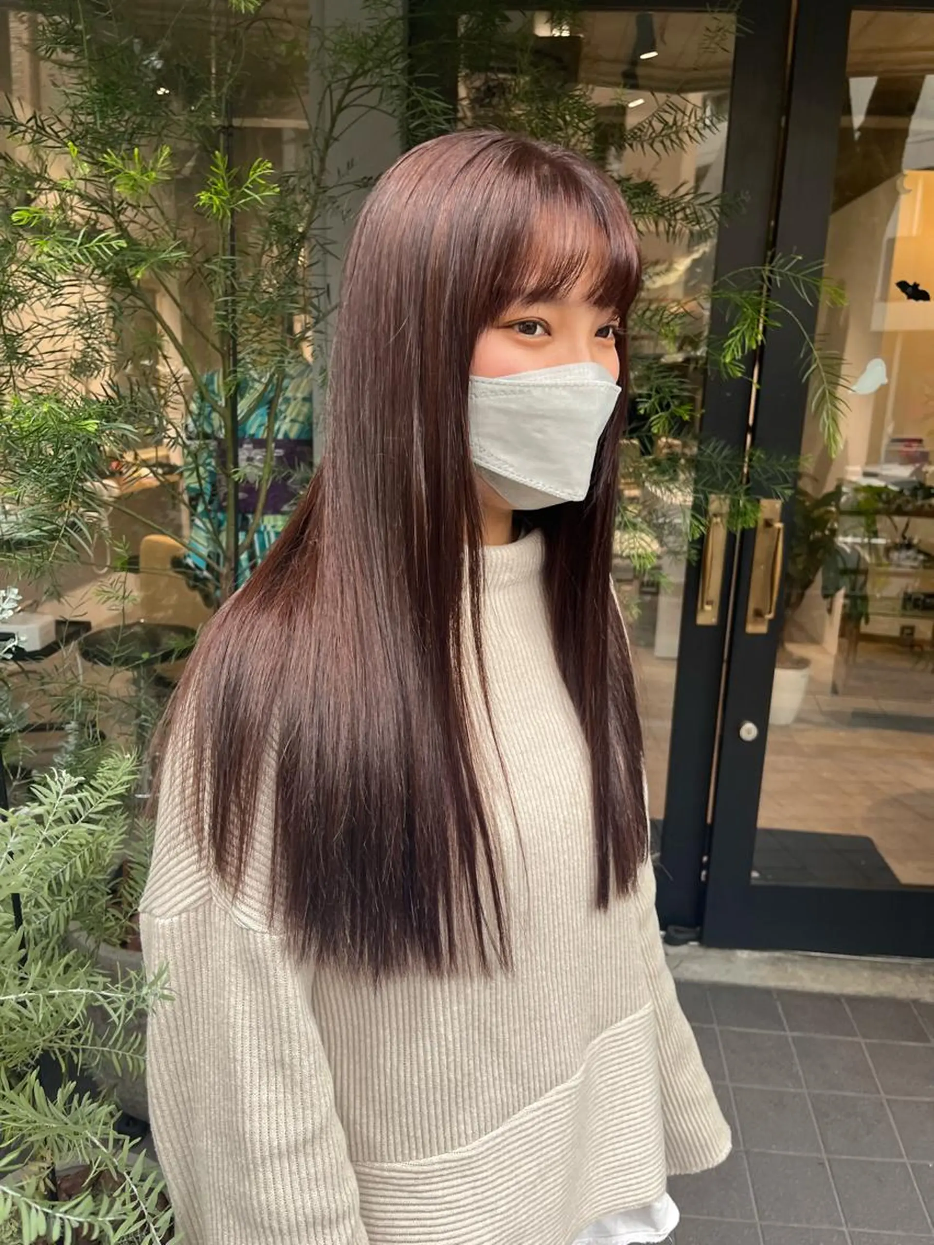 ロング ヘアカラー ZEST kalon RINAのヘアスタイル