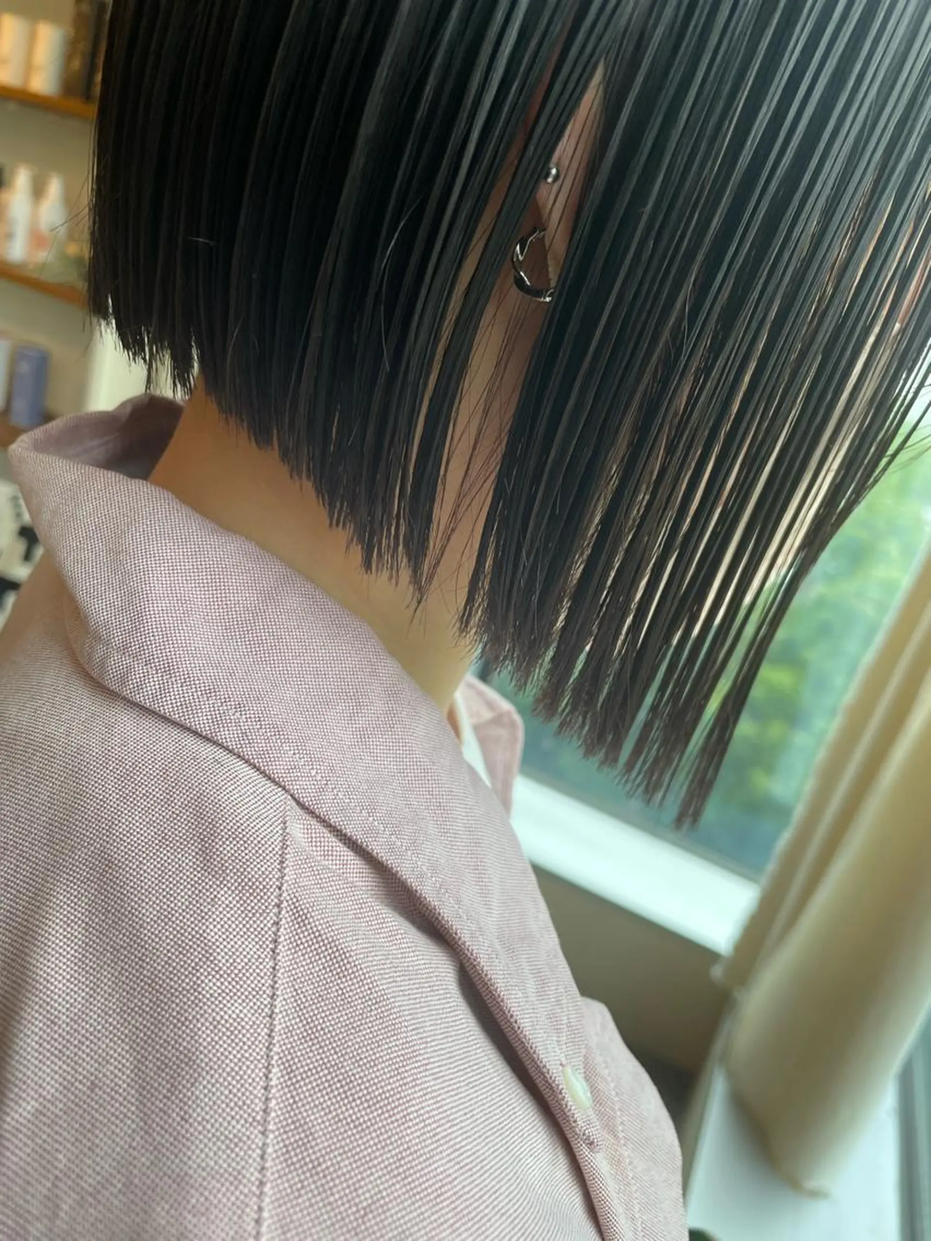 ショート カラー tablier所属・tablier 熊谷日菜子のヘアスタイル