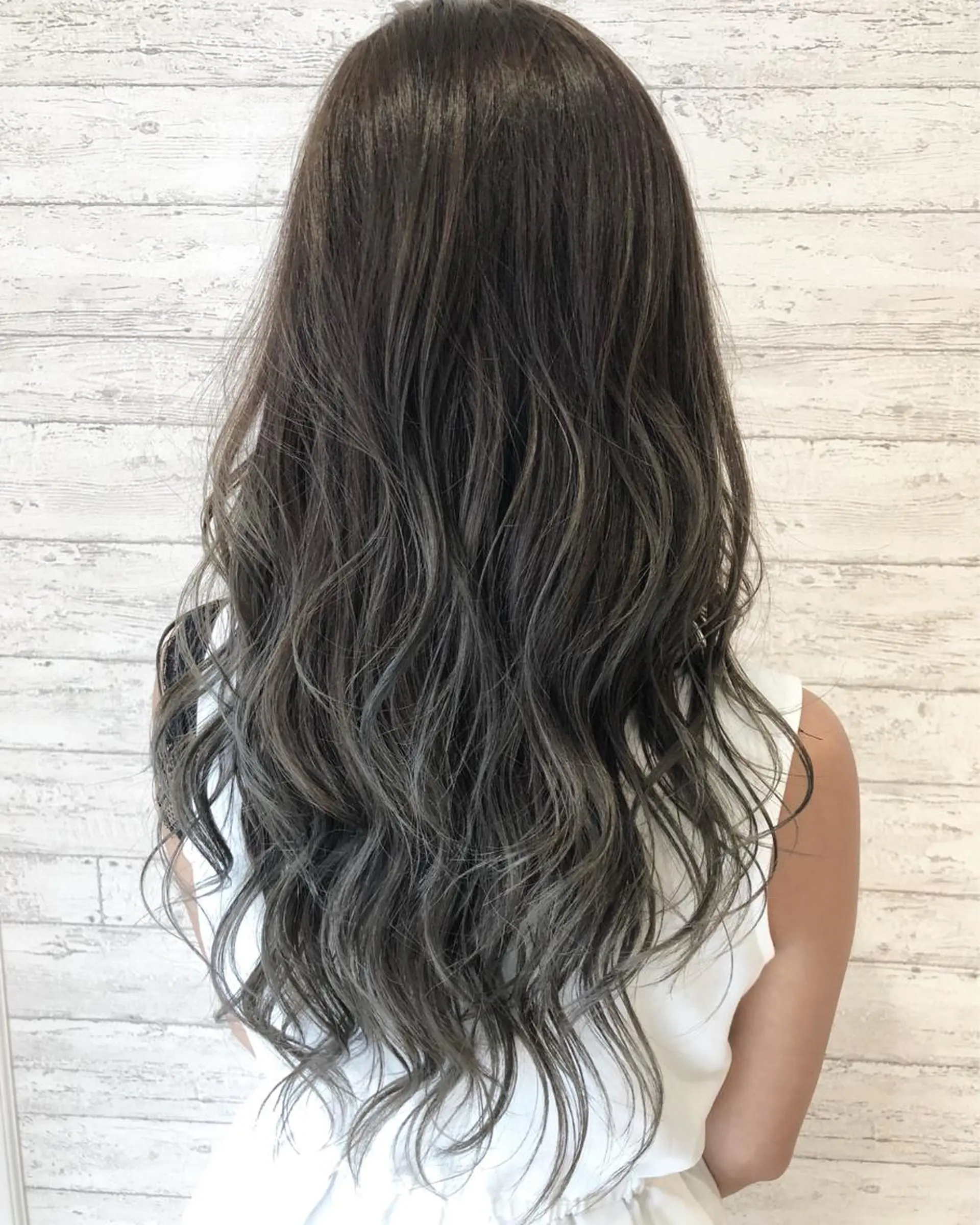 ロング カラー カット ヘアカラー トリートメント ヘッドスパ ☆ハイトーン口コミ◎ WiLL/京橋のヘアスタイル