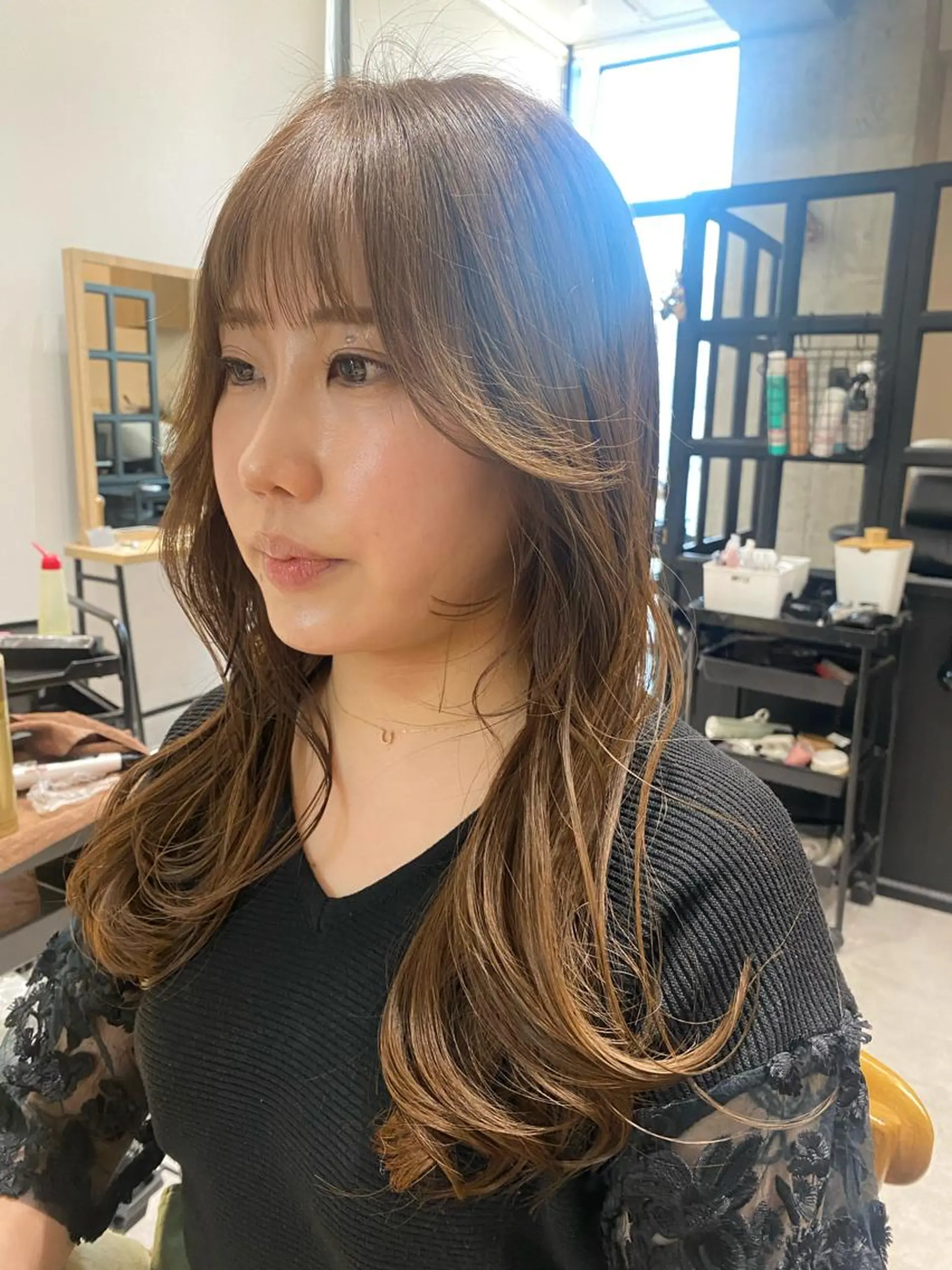 セミロング カラー トリートメント Dxxxx III所属・オシャレ女性目線の 大人メンズ❁⃘*.ﾟのヘアスタイル