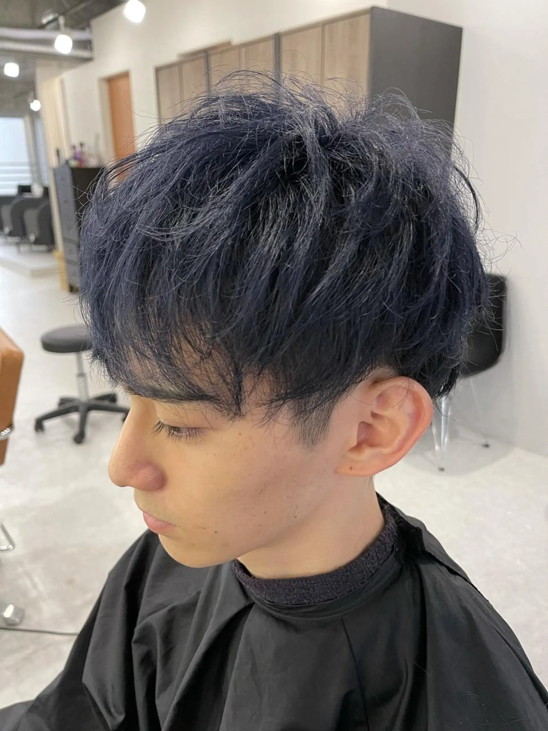 メンズ ヘアカラー トリートメント ヘアセット メンズ特化/ アキラのヘアスタイル