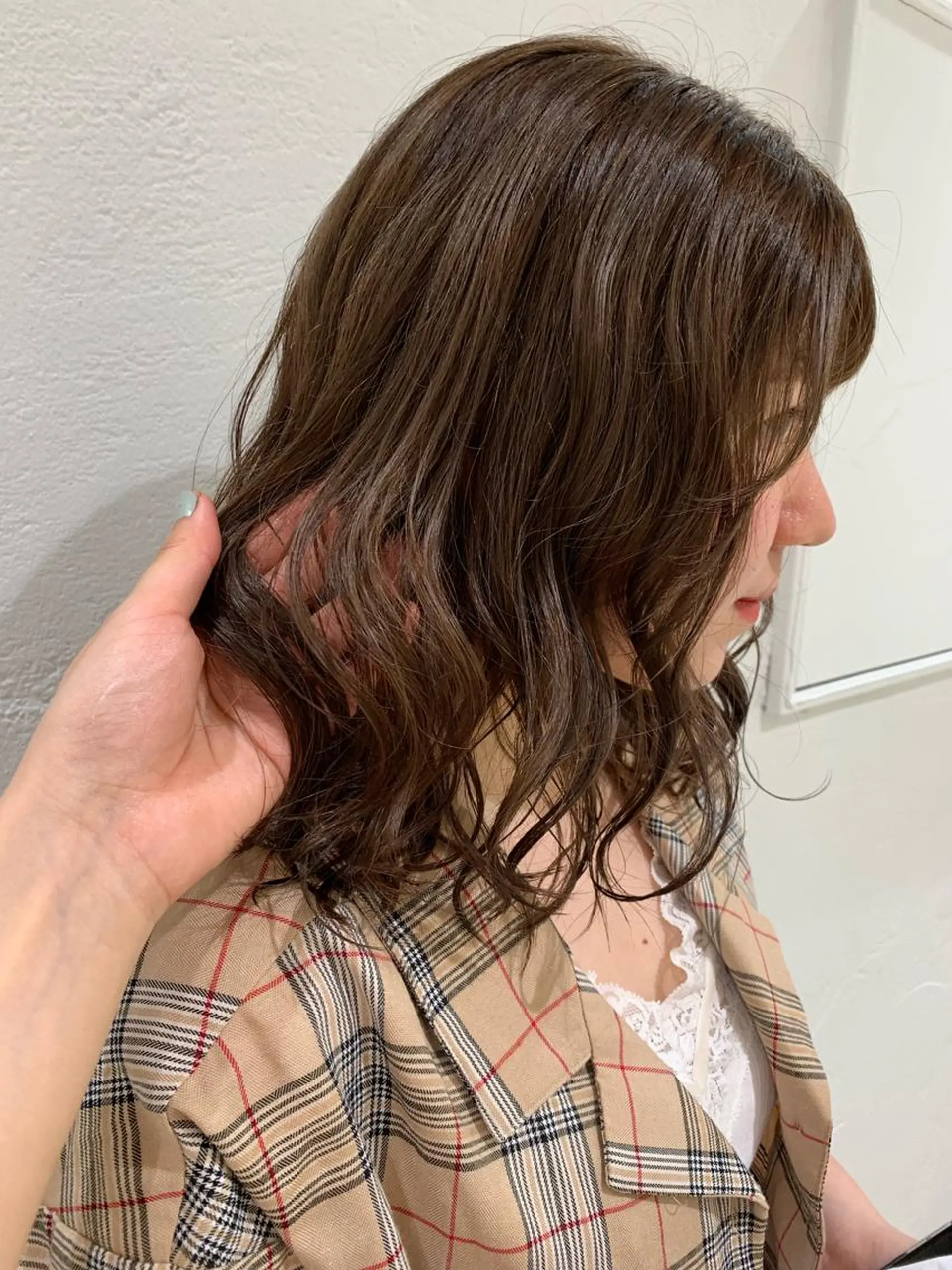 セミロング カラー ヘアアレンジ 🫧透明感カラー/ ボブ/小笠原🪽のヘアスタイル