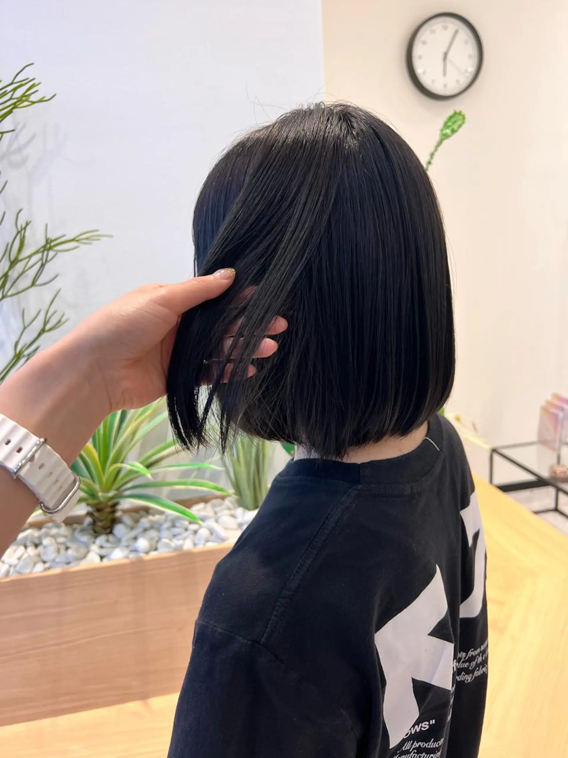 ショート ブリーチカラー 〻髪質改善〻アレンジのヘアスタイル