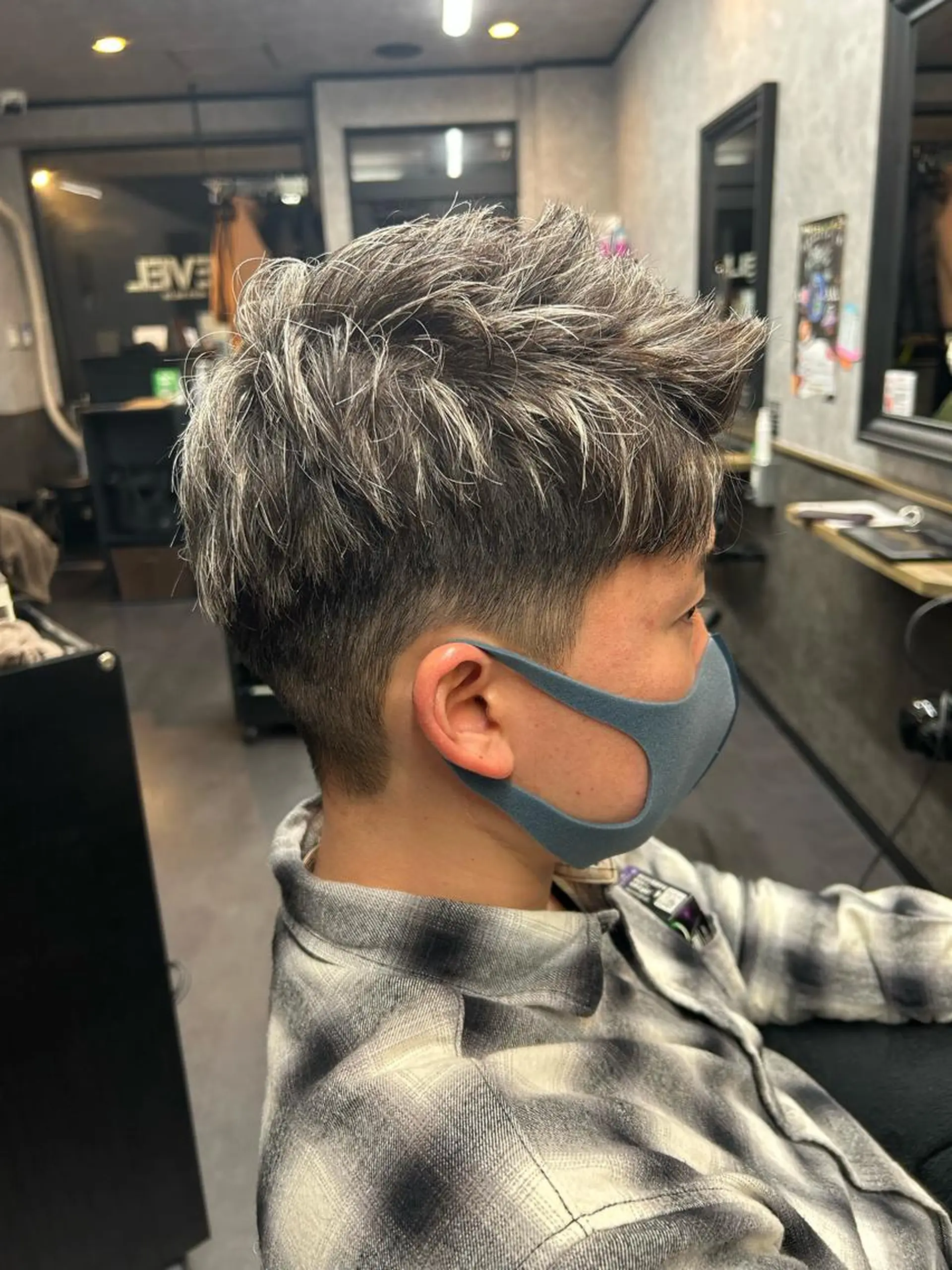 ショート カラー メンズ カット ヘアカラー 大和田 玲円/メンズ専門のヘアスタイル