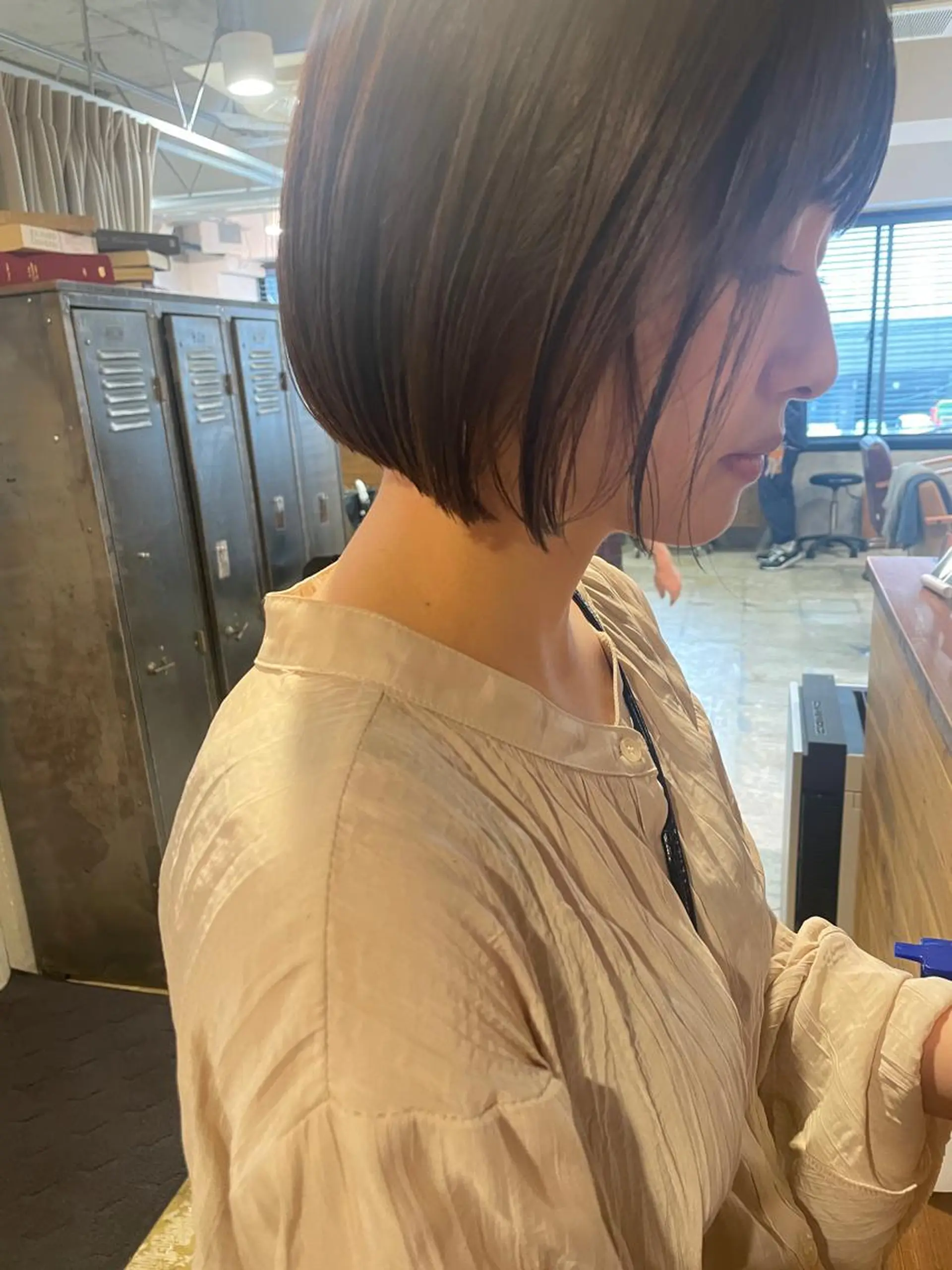 ショート カット ヘアカラー トリートメント さの あやねのヘアスタイル