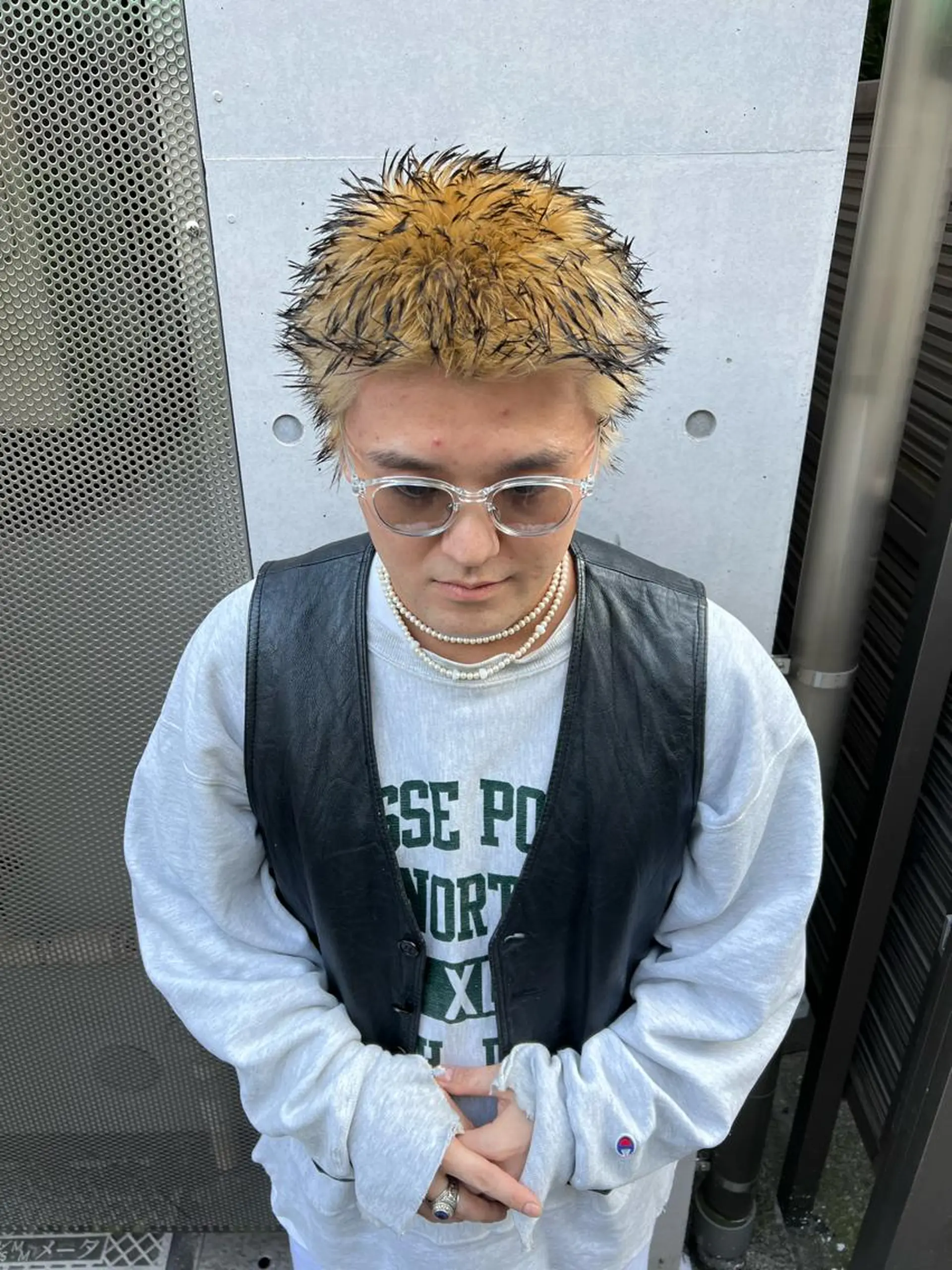 ショート カラー メンズ カット ヘアカラー メンズスタイリスト リュウジのヘアスタイル