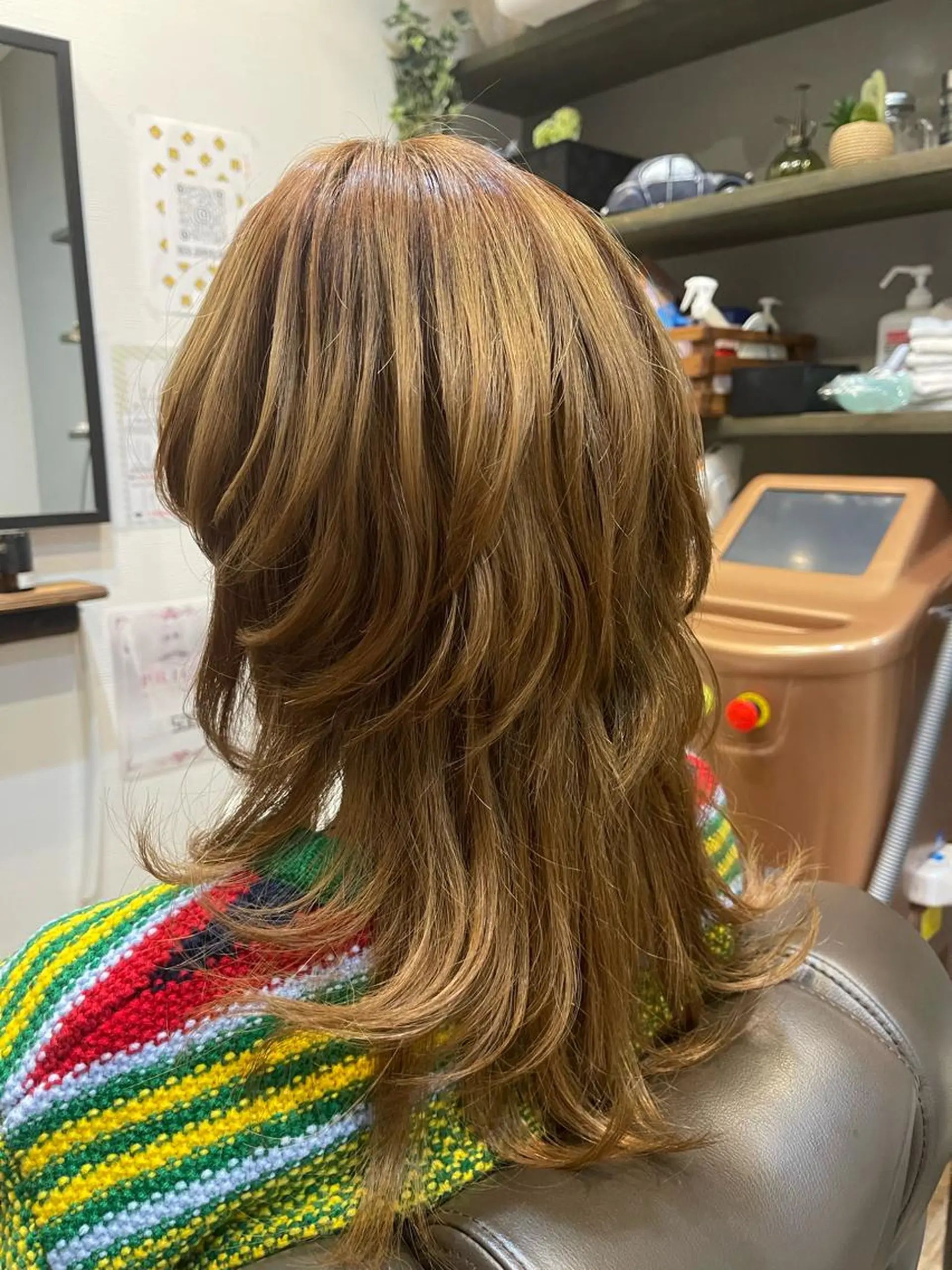 ロング ウルフカット 水野 雄介のヘアスタイル