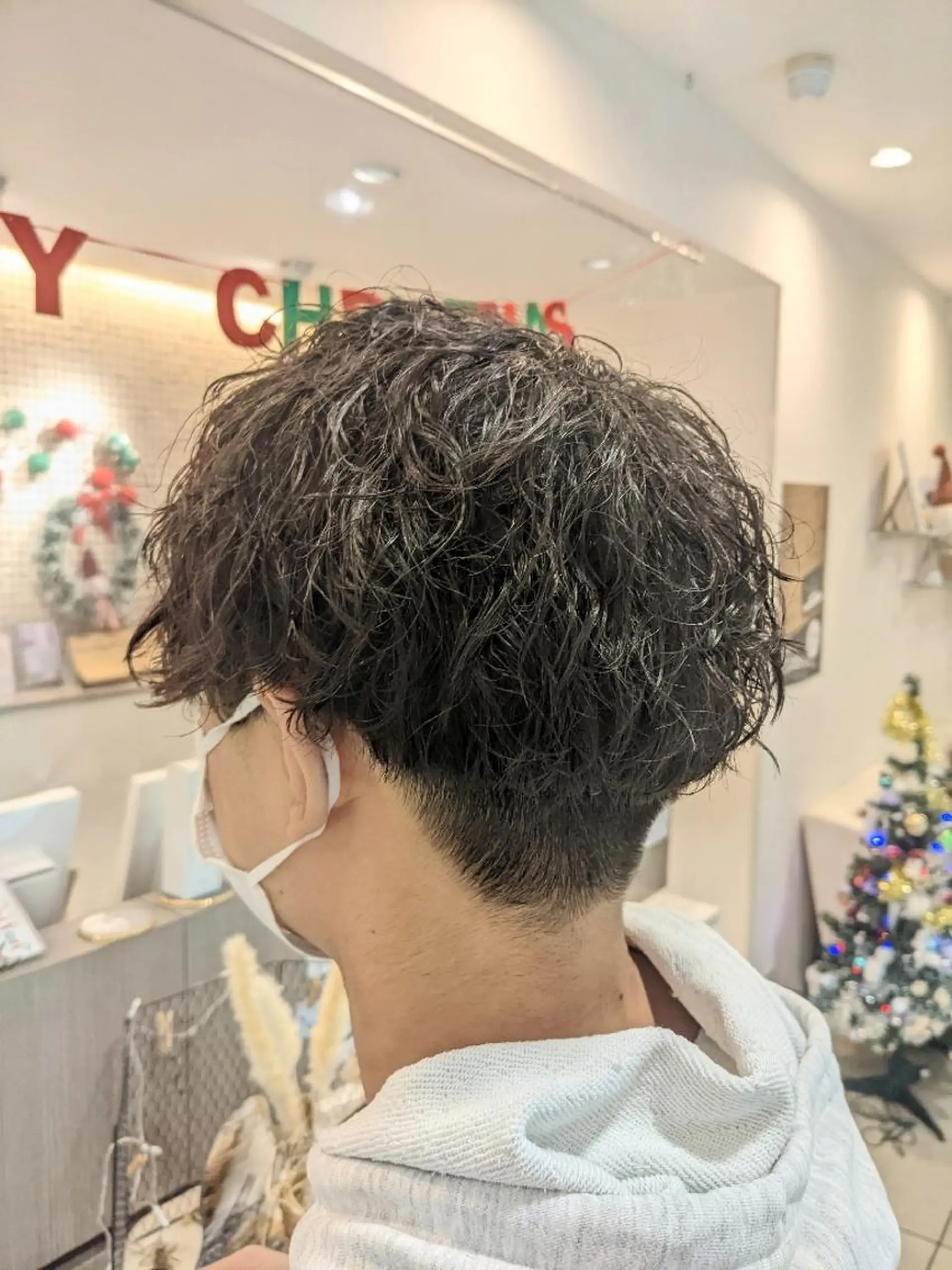 メンズ カット パーマ 小川 健治✨のヘアスタイル