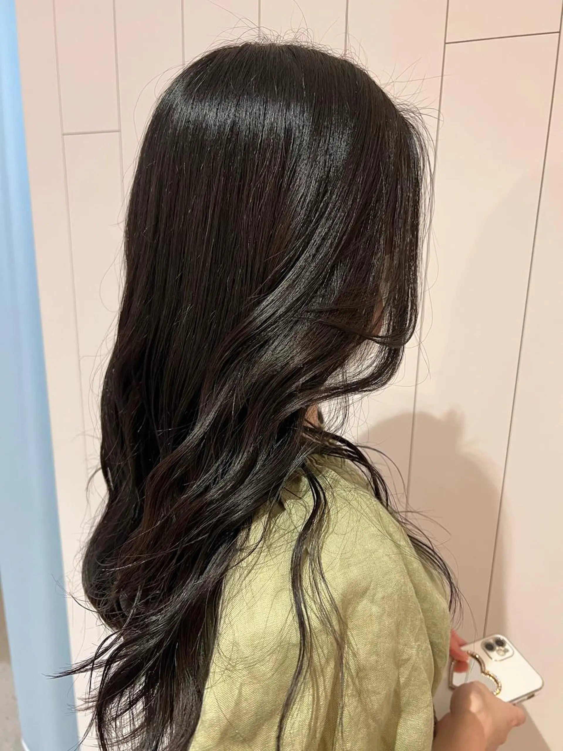 ロング ヘアカラー サラツヤ美髪矯正✨️ 平木亜美‪のヘアスタイル