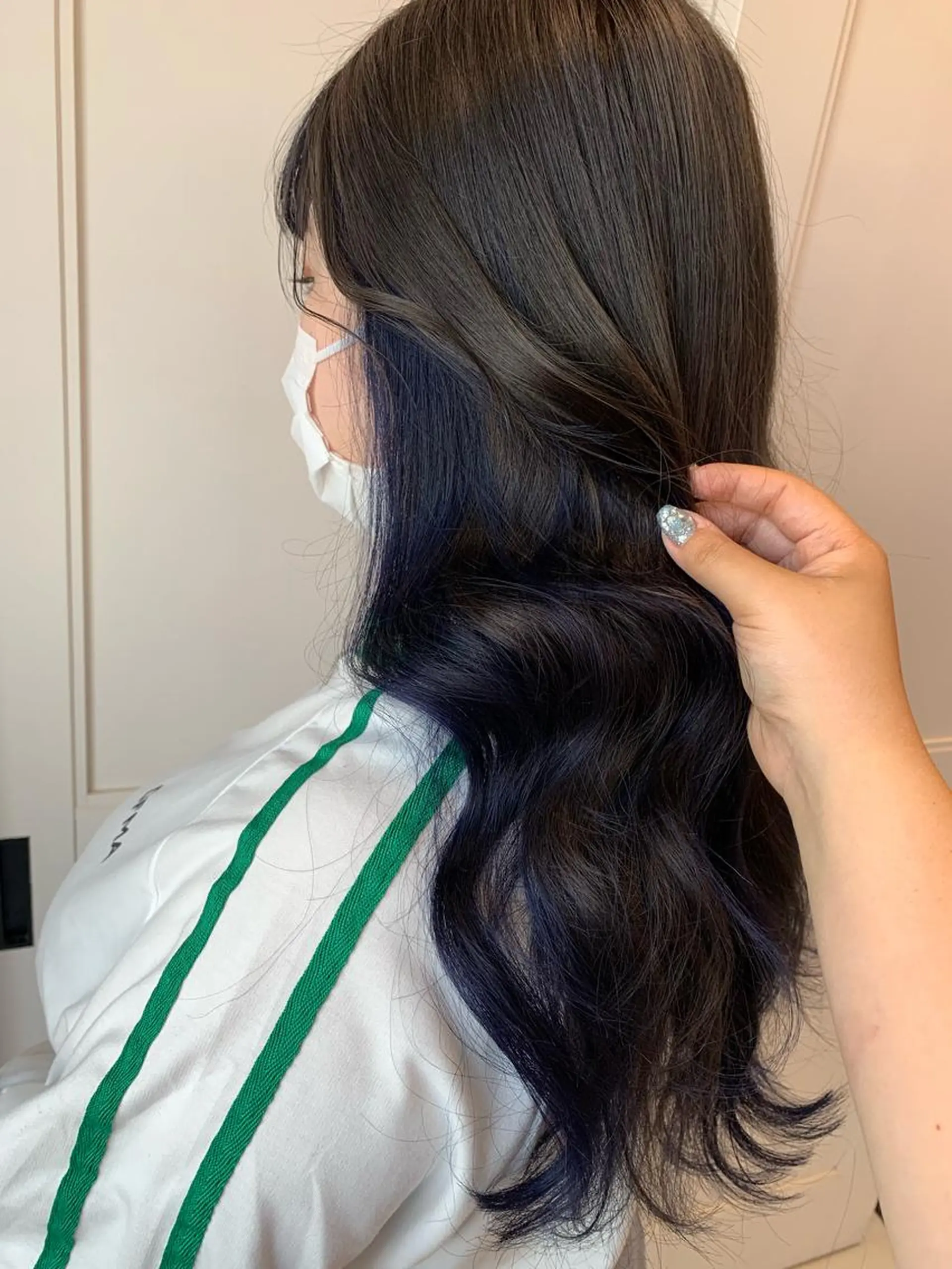 ロング nixfree WB所属・坂 瑞希のヘアスタイル