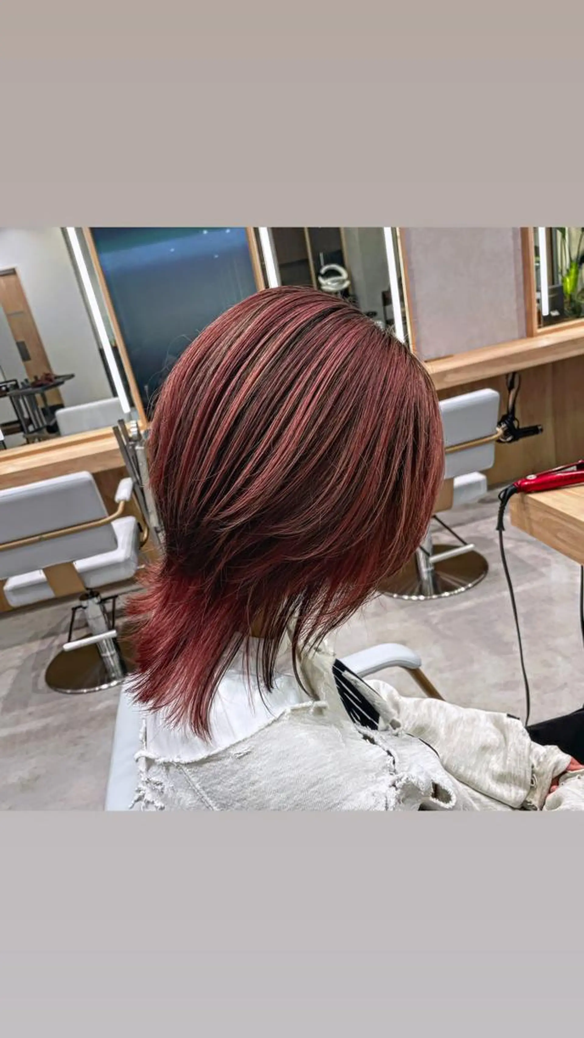 ミディアム カラー 艶髪・透明感カラー ✨若松良樹のヘアスタイル