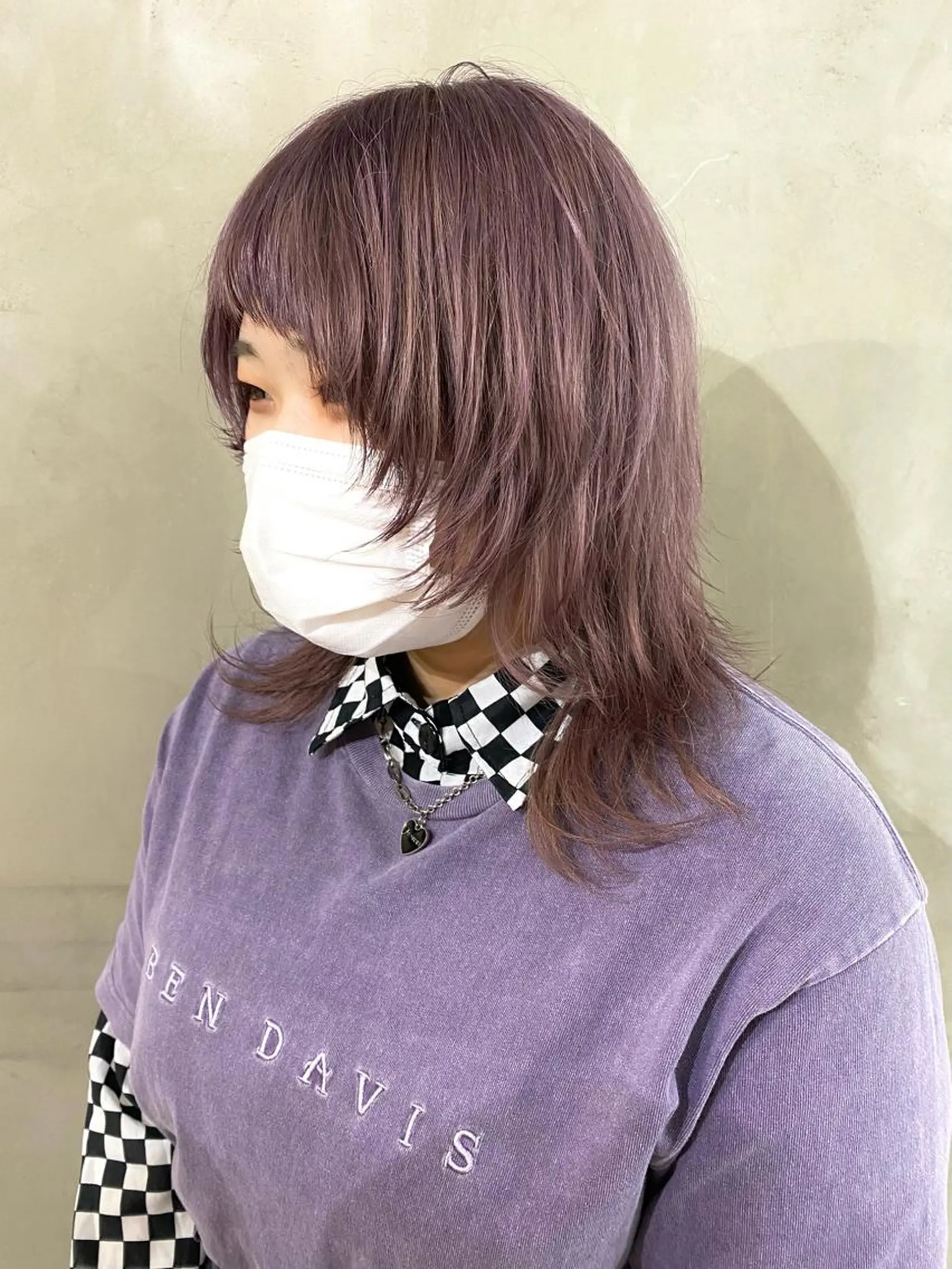 ミディアム カラー ヘアアレンジ メンズ ササキ カズマのヘアスタイル
