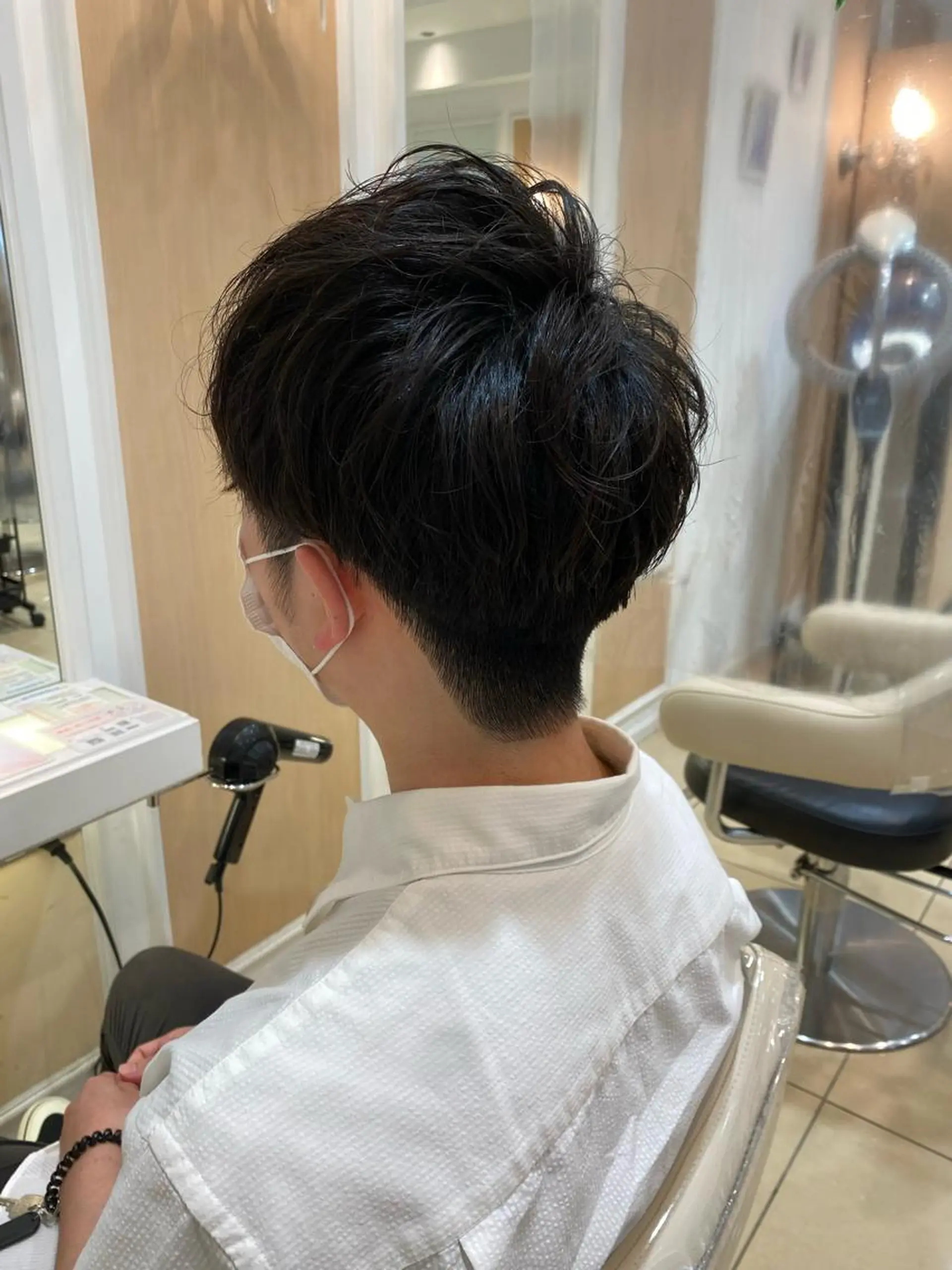 ショート パーマ メンズ カット パーマ Ash中目黒店 榊間茜のヘアスタイル
