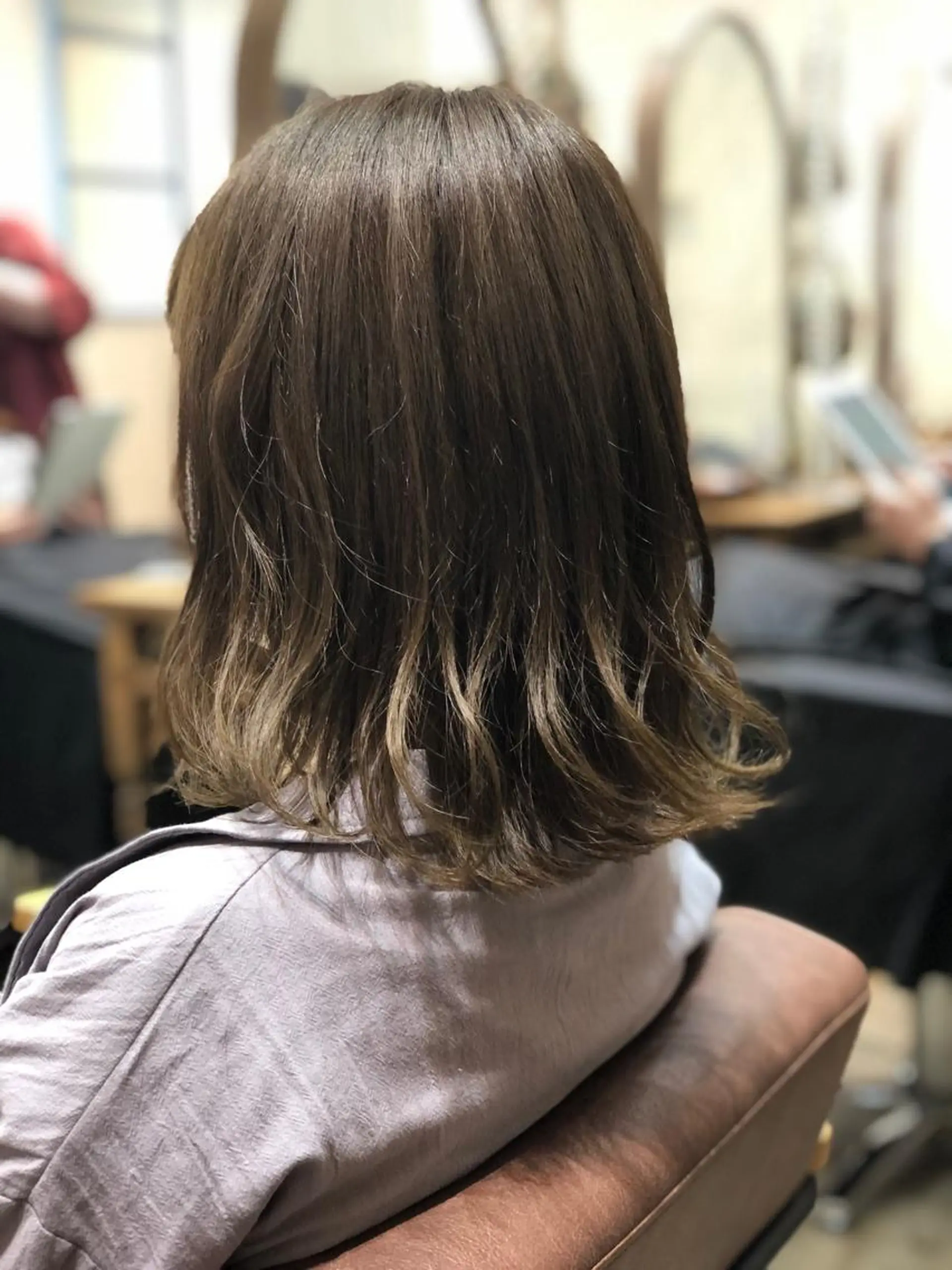 ミディアム ⭐️艶髪⭐️髪質改善 newi町田 山本のヘアスタイル