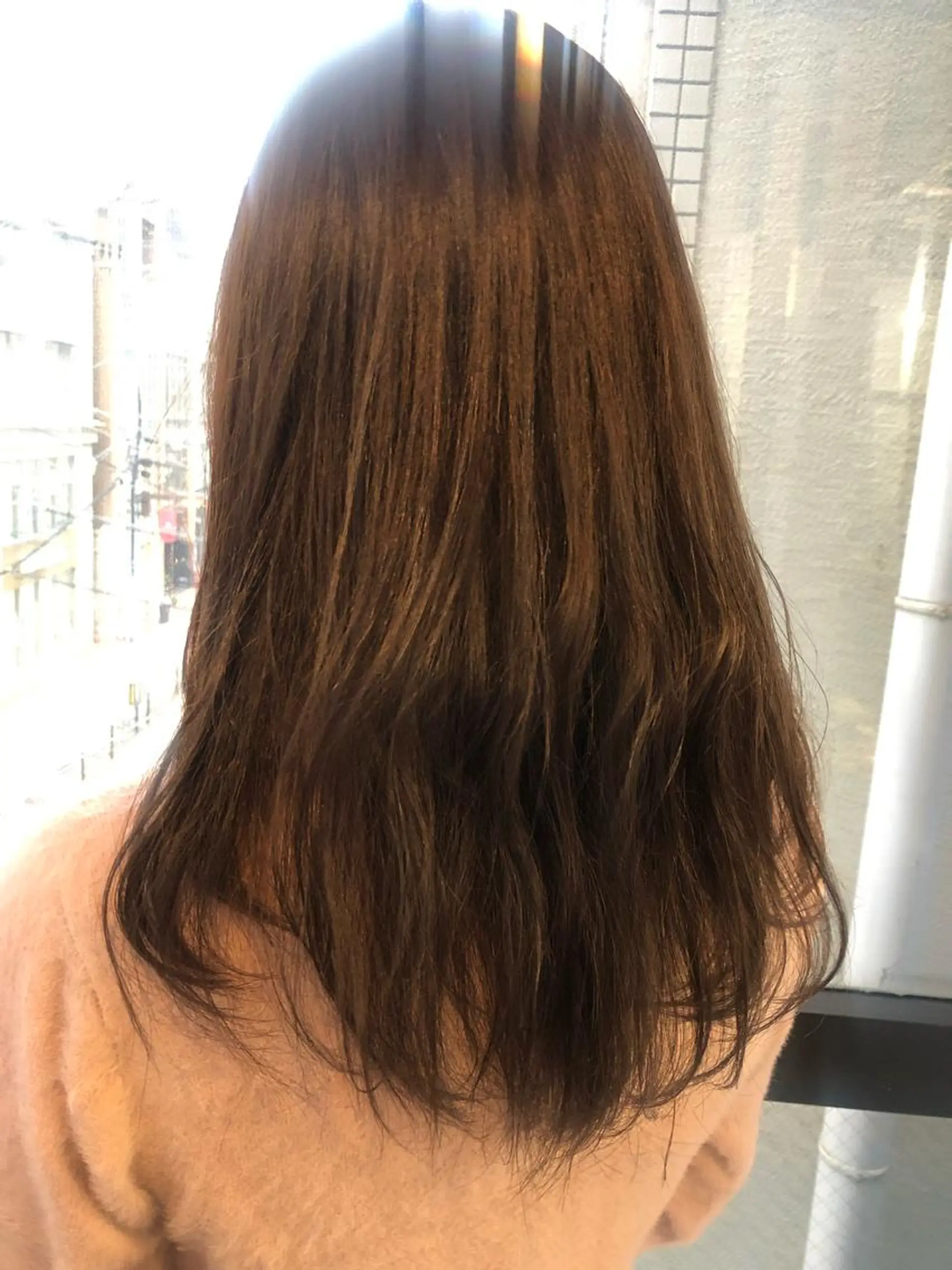 ミディアム カラー 髪質改善＆ブリーチ 伊勢　祐一郎のヘアスタイル