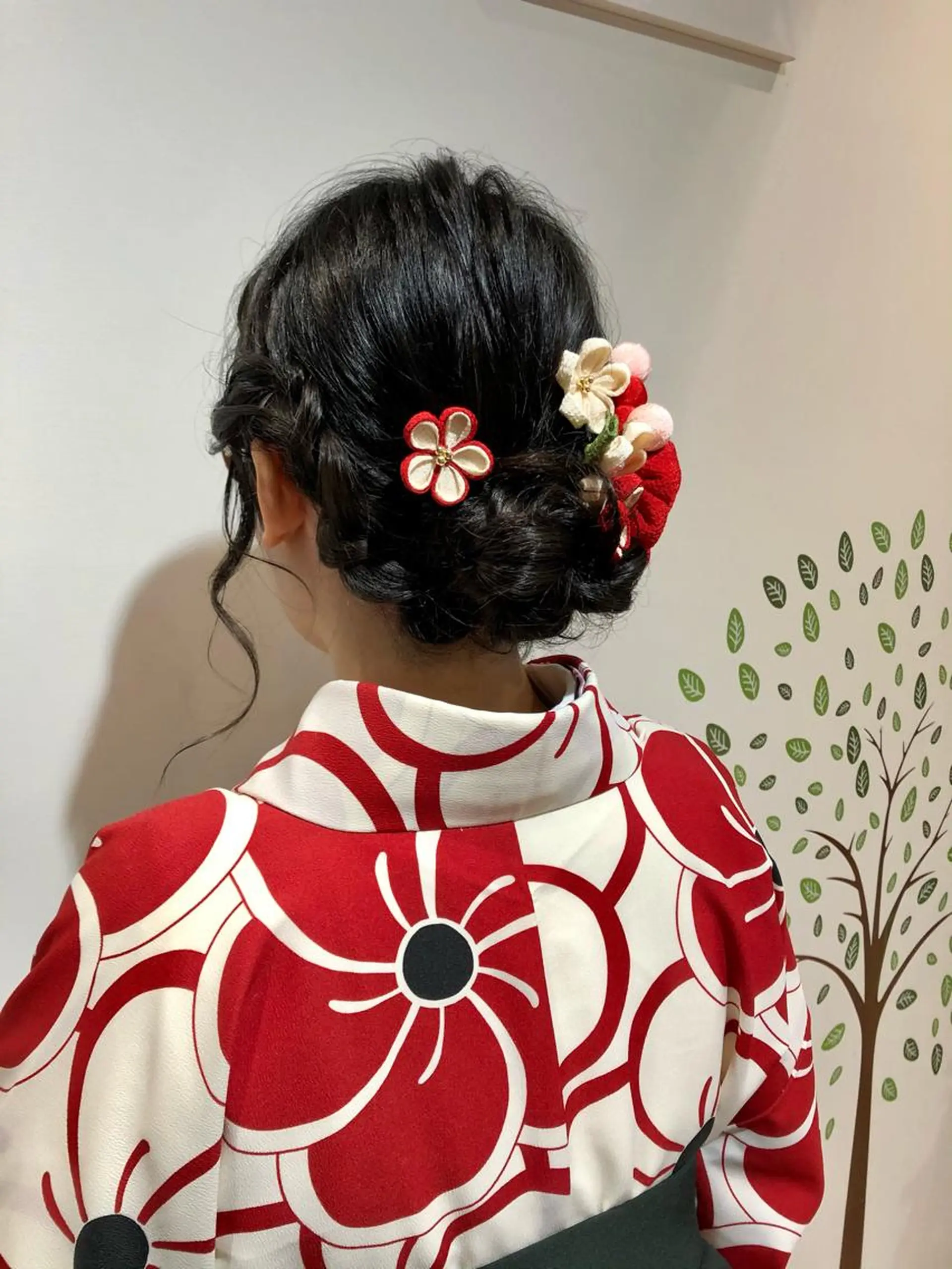 ロング ヘアアレンジ 青野 文香のヘアスタイル