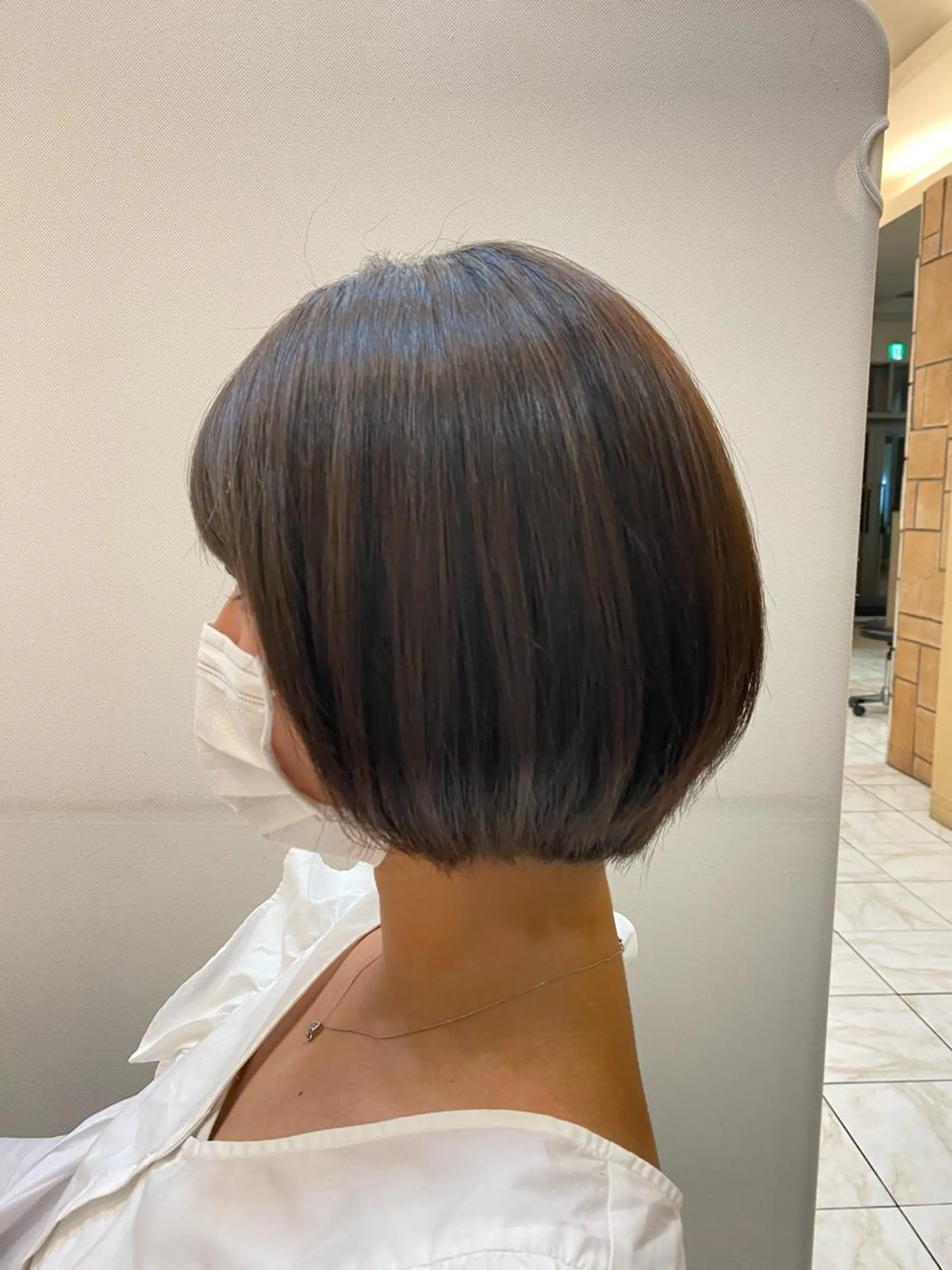 ショート 🐰ツヤ感カラー🐰 ななこのヘアスタイル