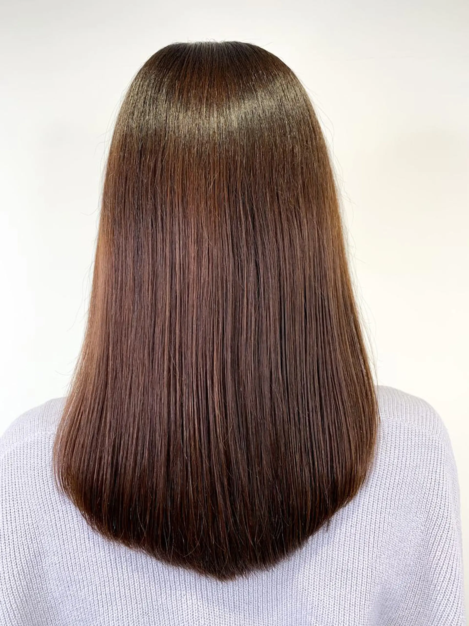 ロング ハイライト 髪質改善 縮毛矯正 トリートメント ブリーチなしカラー 🌿‬脇黒丸 彩のヘアスタイル