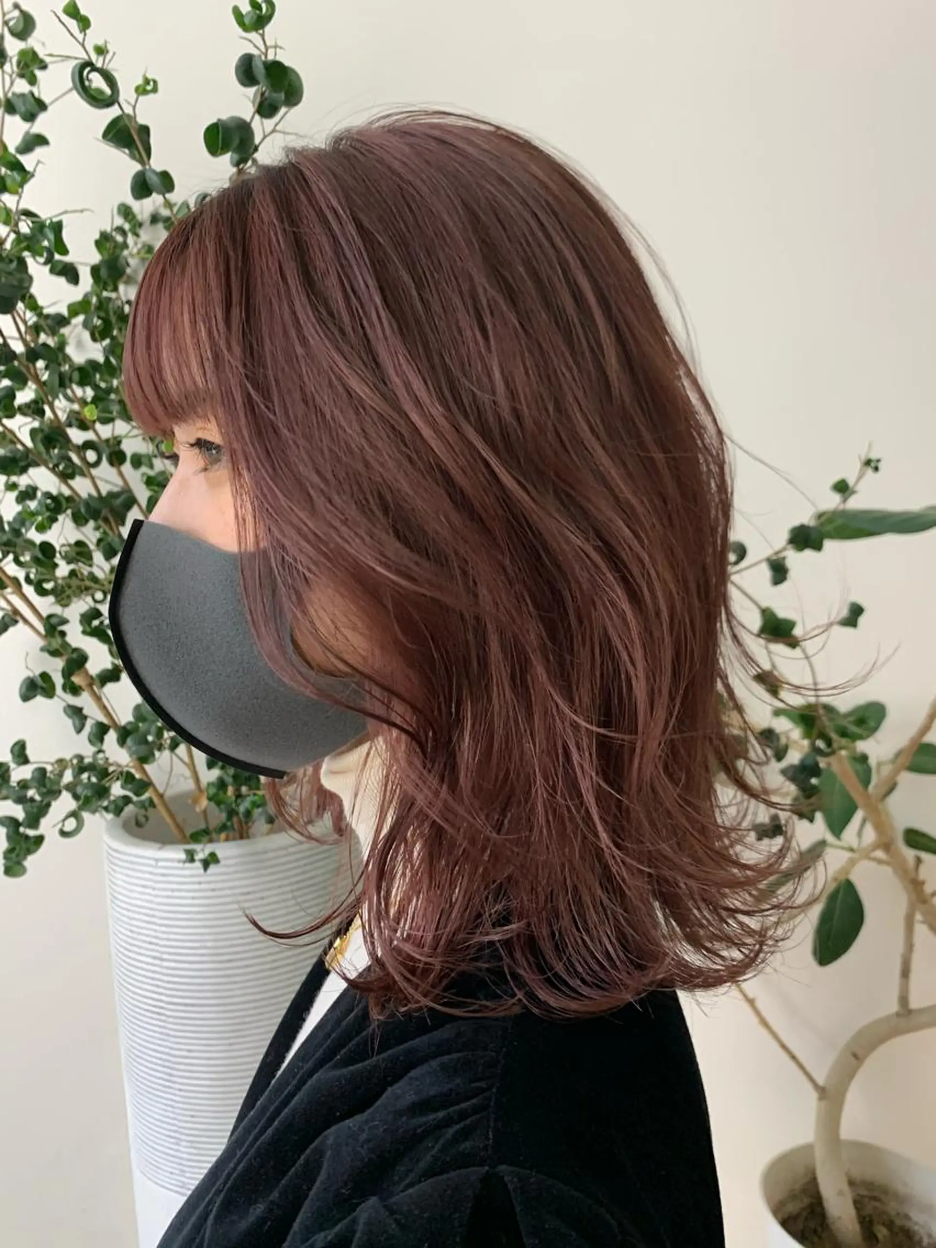 セミロング カラー カット ヘアカラー 【淡色color/ nail】maikoのネイルデザイン