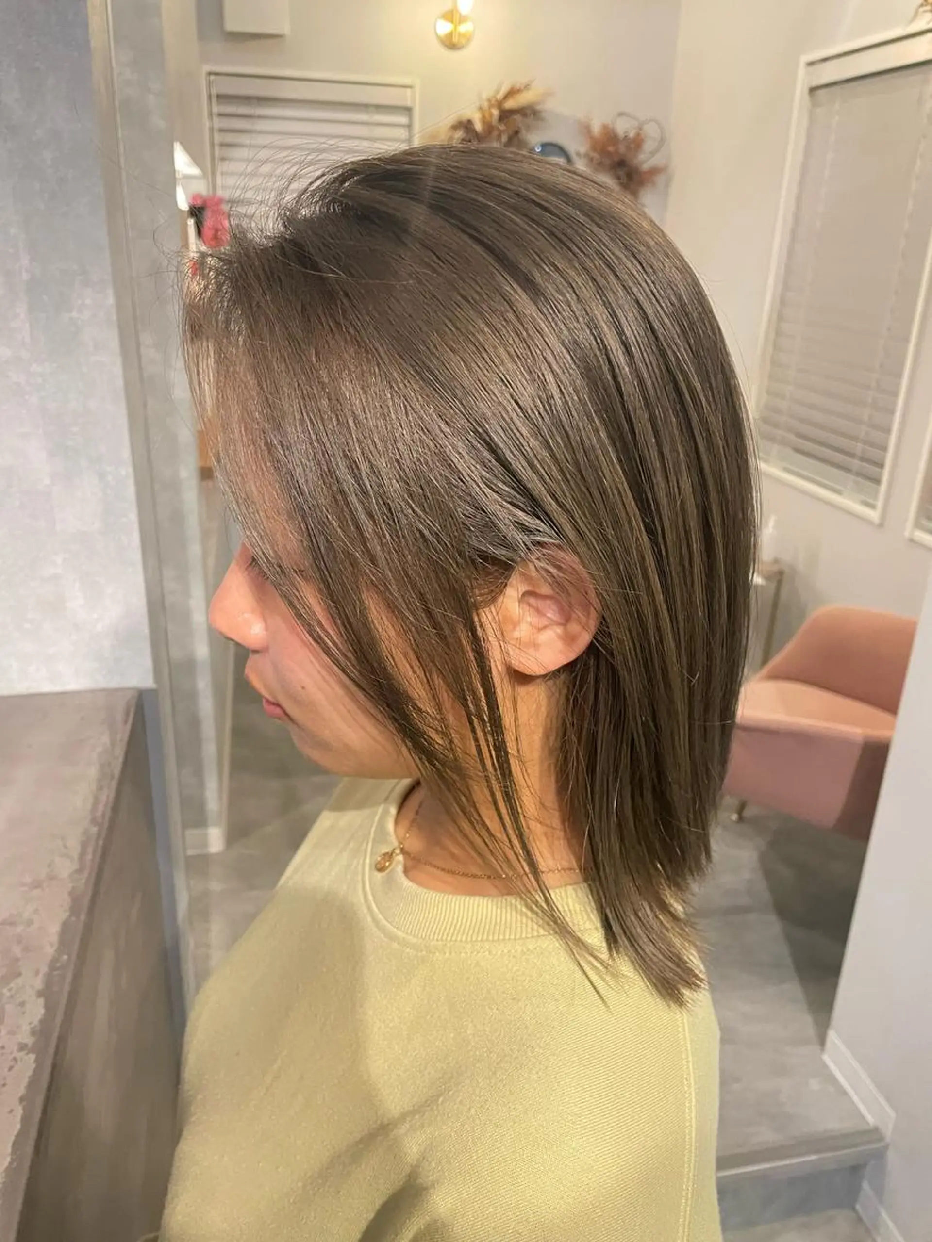 カラー アッシュ アッシュグレー アッシュグレージュ グレージュ Matsubara asuka  ☪︎のヘアスタイル