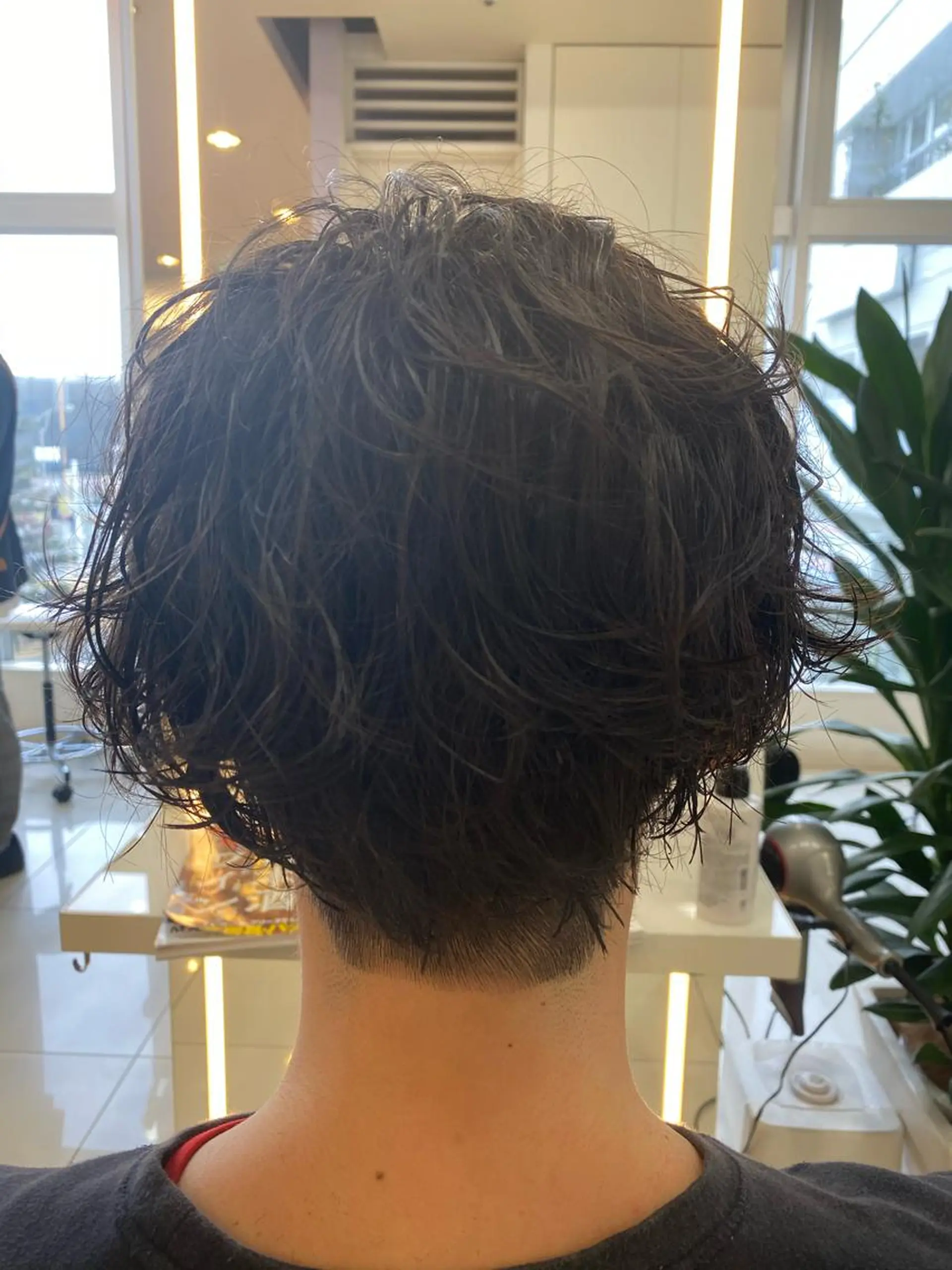 ショート パーマ メンズ メンズサロン/戸塚駅 東口3分/冨田大輝のヘアスタイル