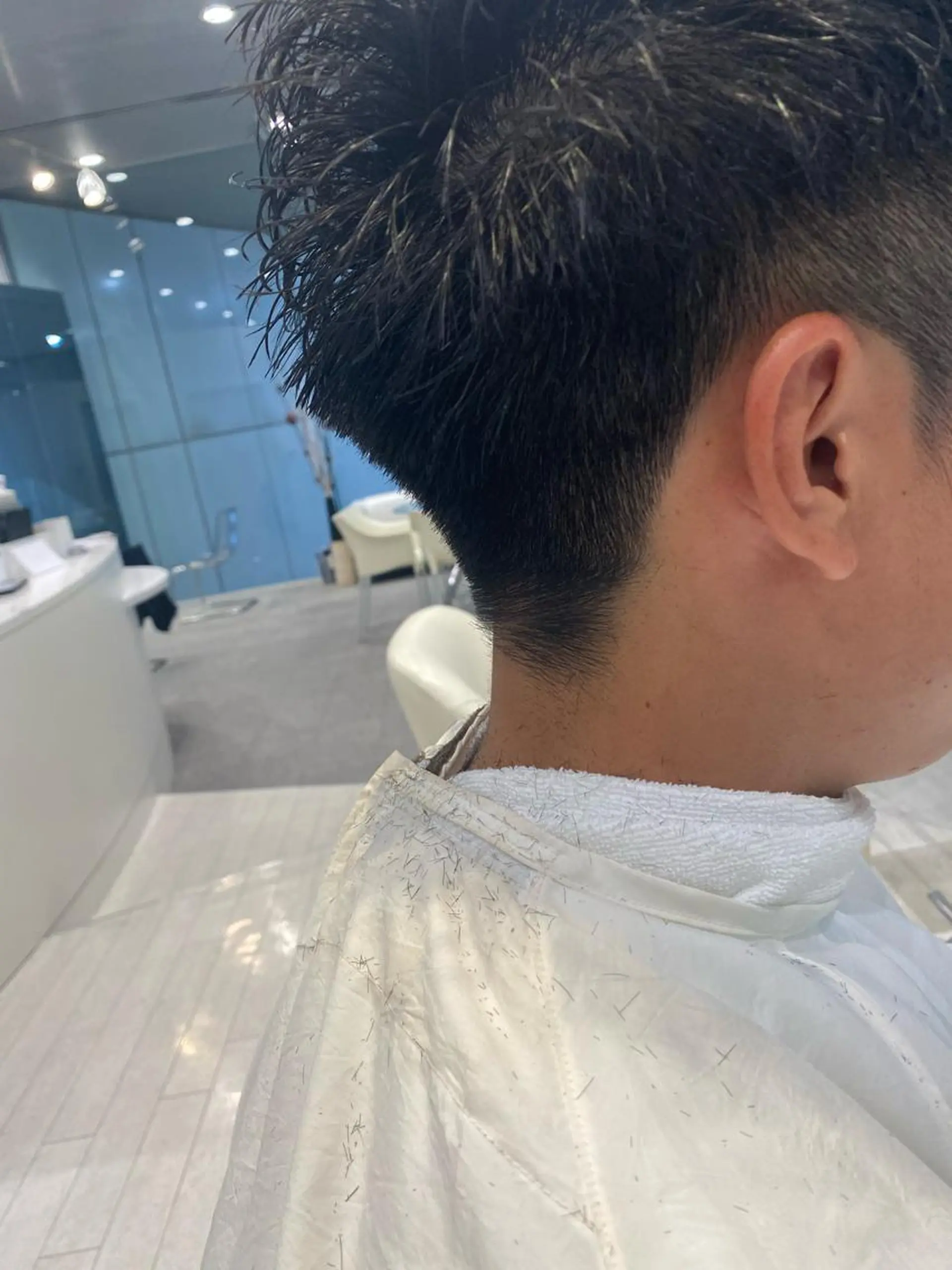 メンズ 刈り上げ 井上 凜太郎のヘアスタイル