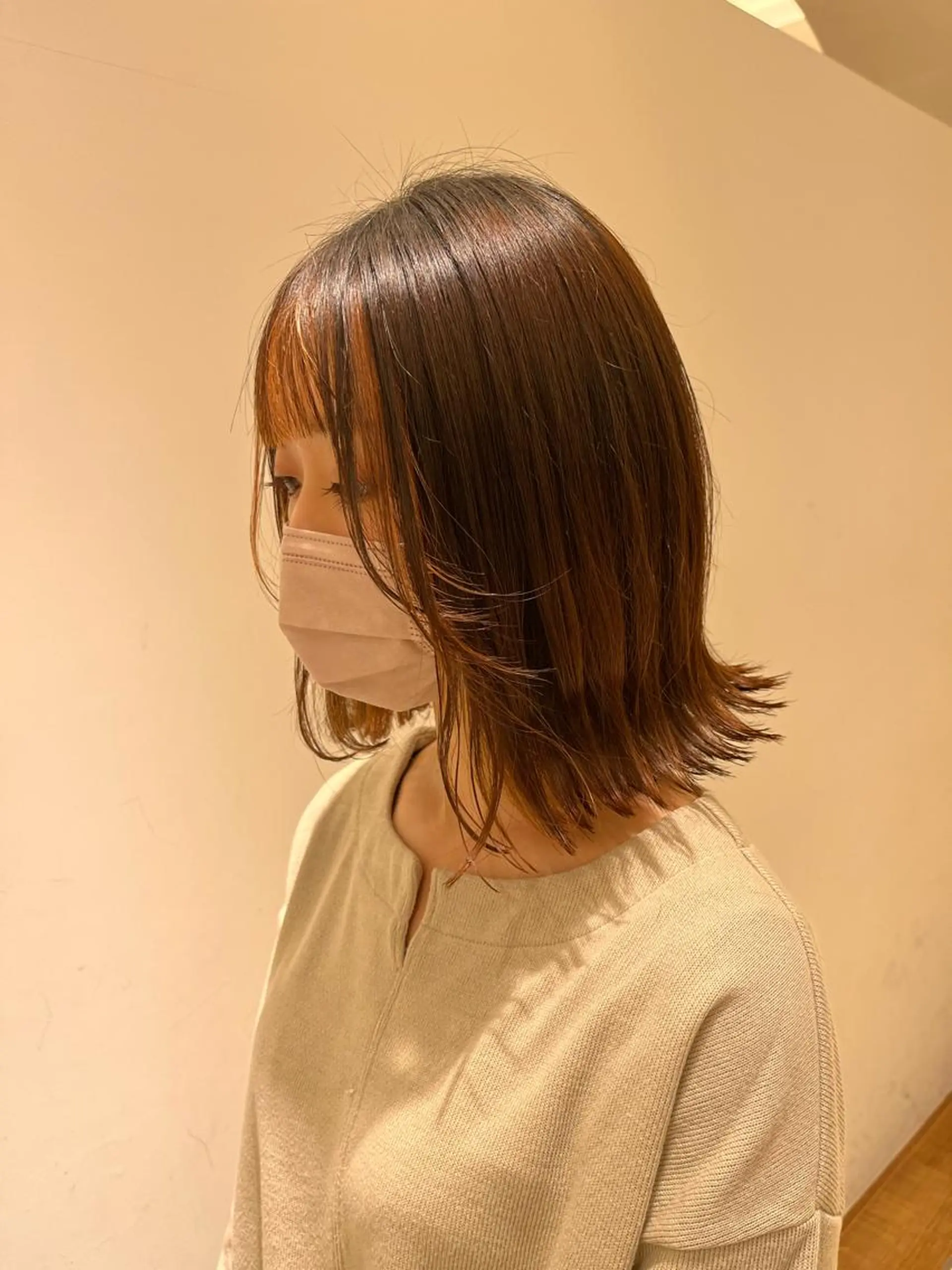ミディアム 外ハネヘア 💠つたふうか/ 韓国/メンズヘア💠のヘアスタイル