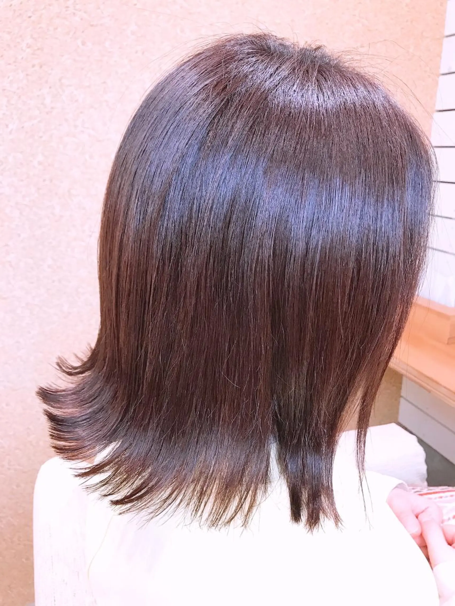ミディアム 外ハネヘア atelier L.I.B.Co 【アトリエ リブコ】所属・前川 和也のヘアスタイル