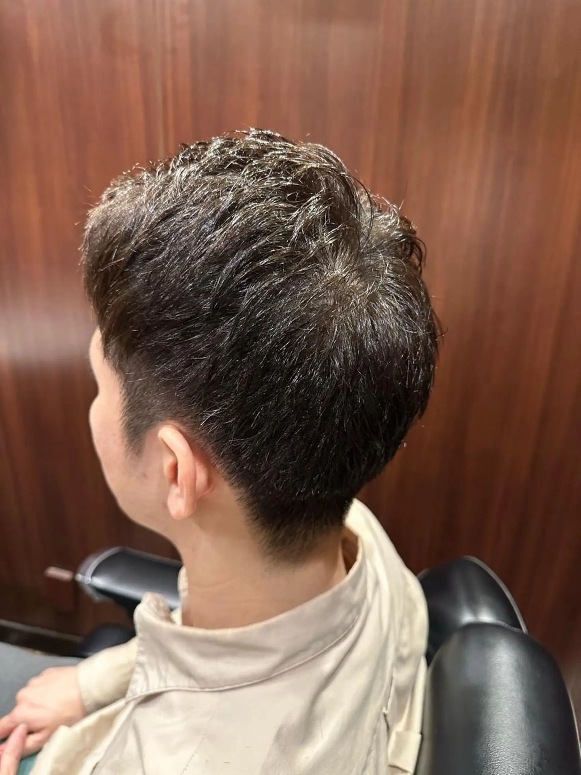 ショート メンズ ヒロ銀座プレミアムバーバー所属・尾島 杏香のヘアスタイル