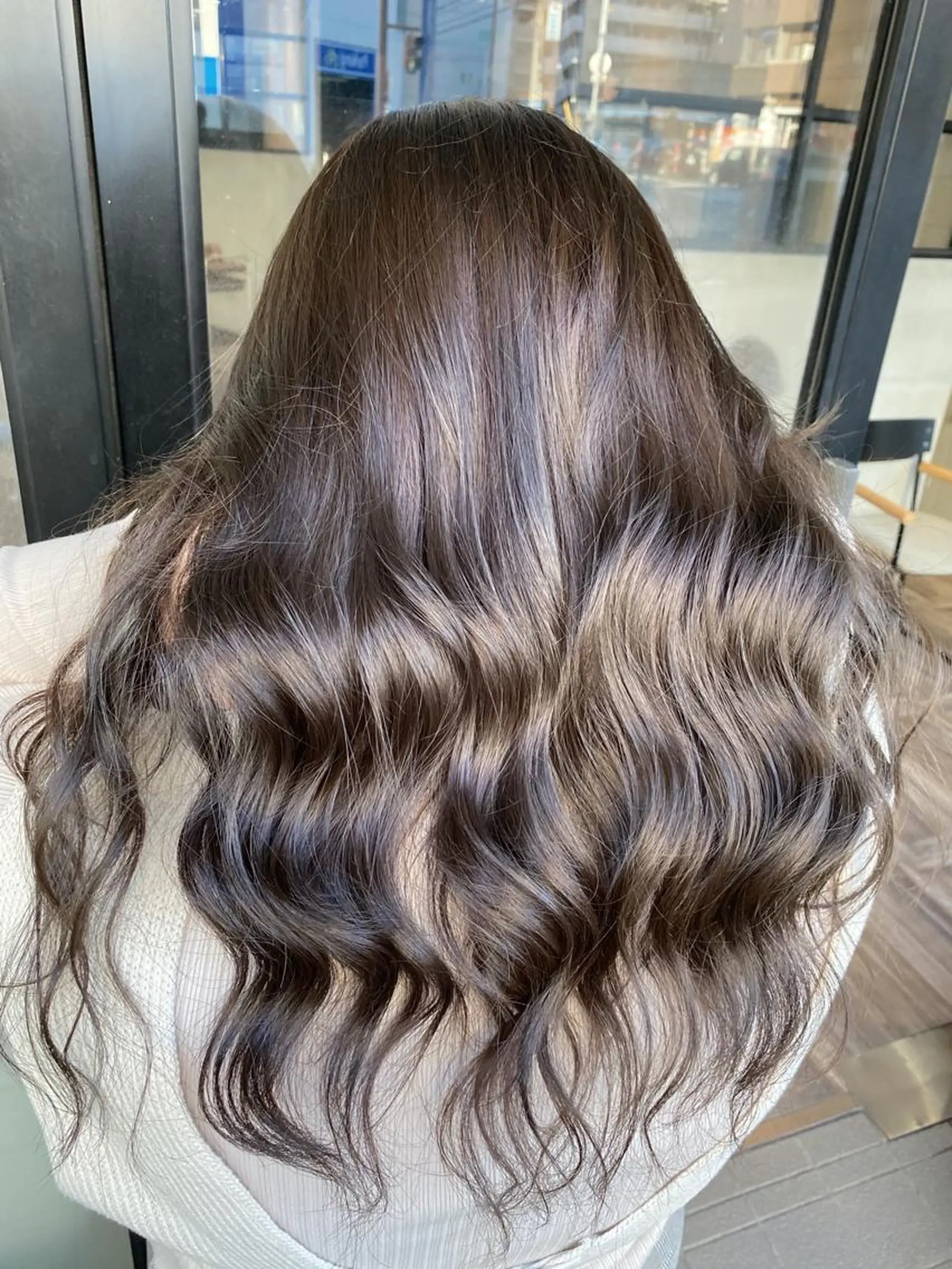 ロング カラー ヘアアレンジ カット ヘアカラー トリートメント Belle hair Design青野大貴のヘアスタイル