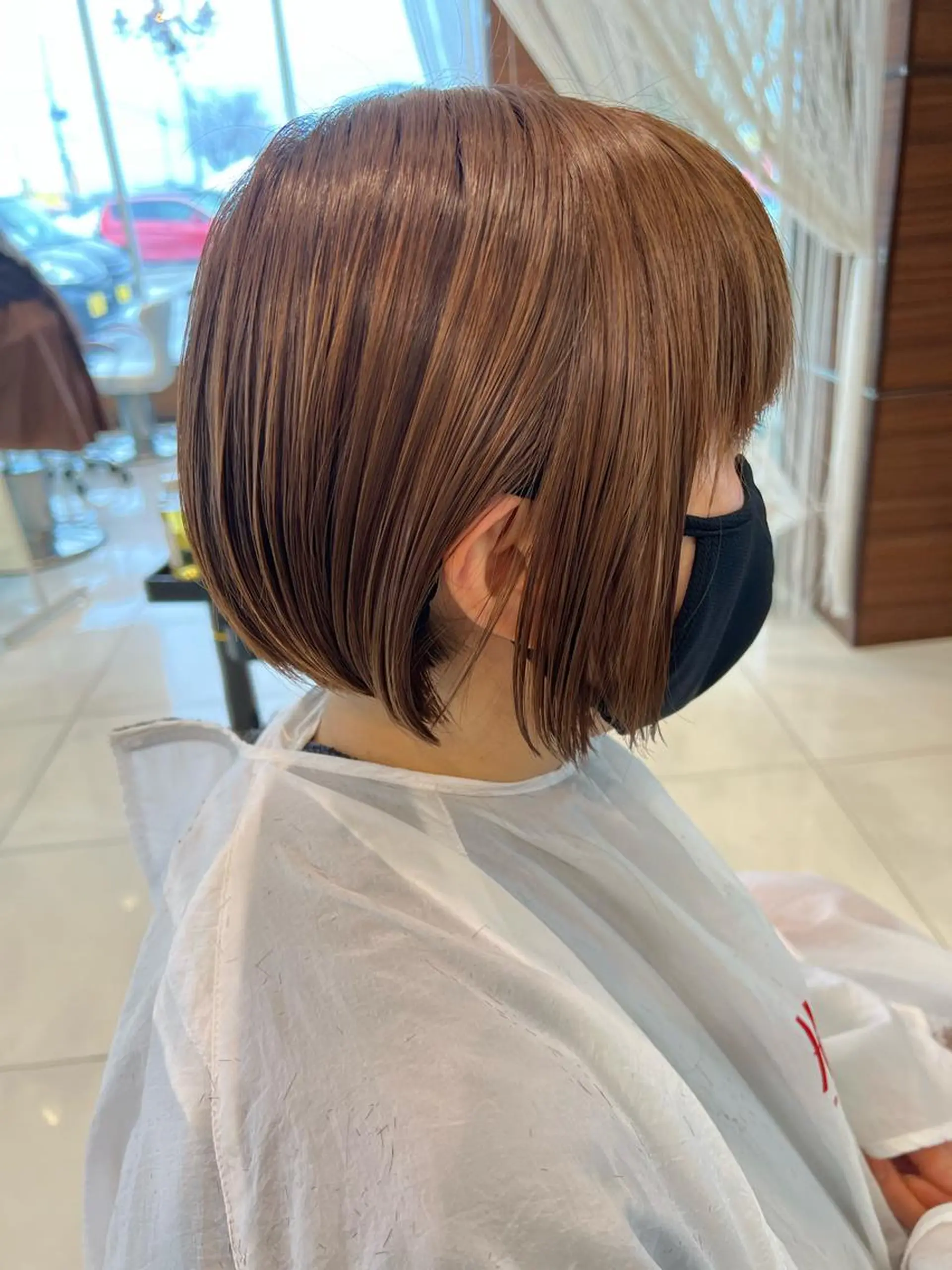 ショート カット しんぼや ももかのヘアスタイル