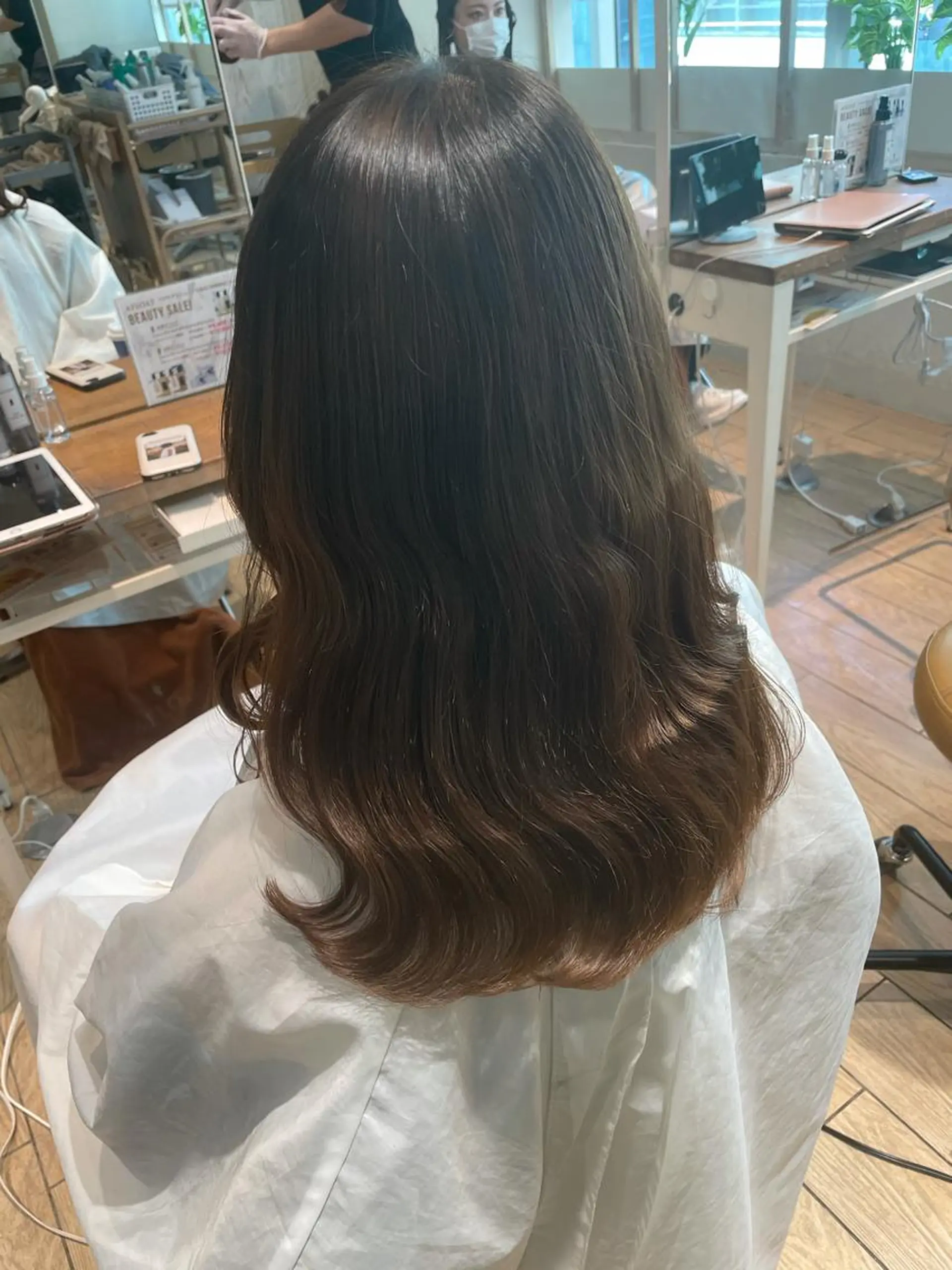 セミロング 市原 大翼のヘアスタイル