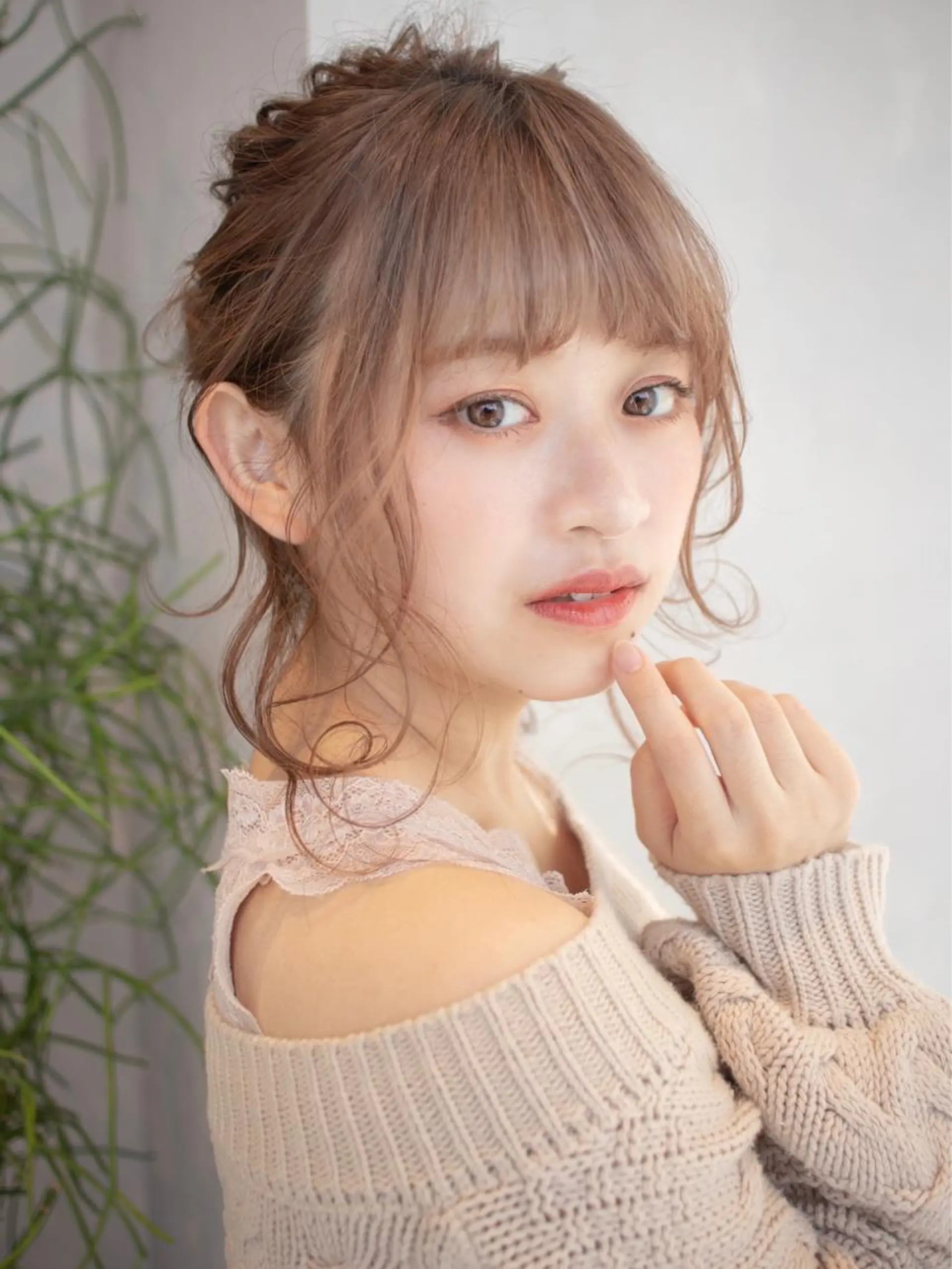 セミロング カラー HARUKI MINATO japan所属・🧡ショートの達人 🧡SHOのヘアスタイル