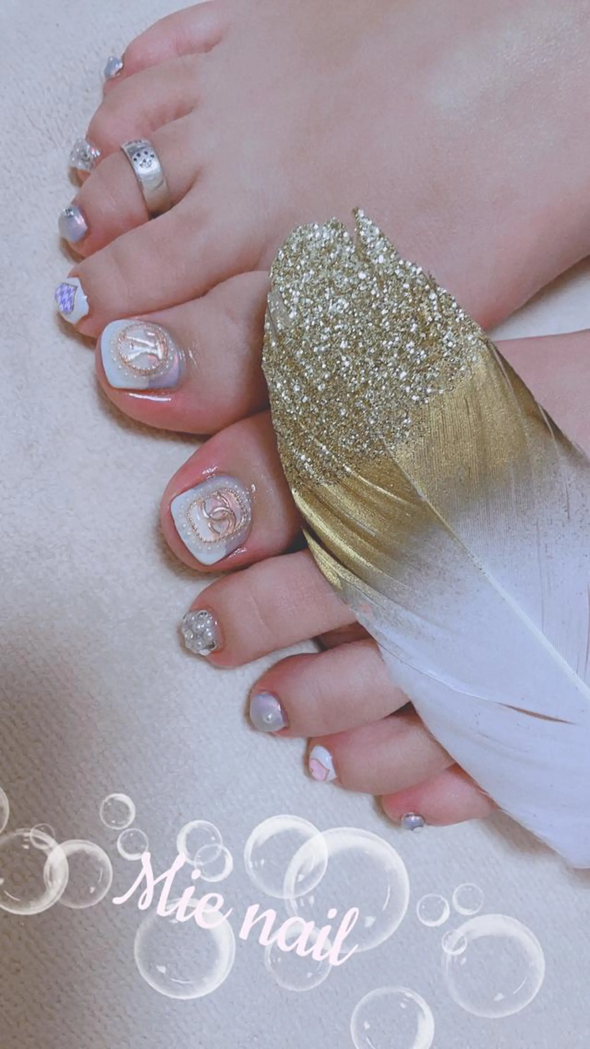 ネイル フットネイル Mie nailのネイルデザイン