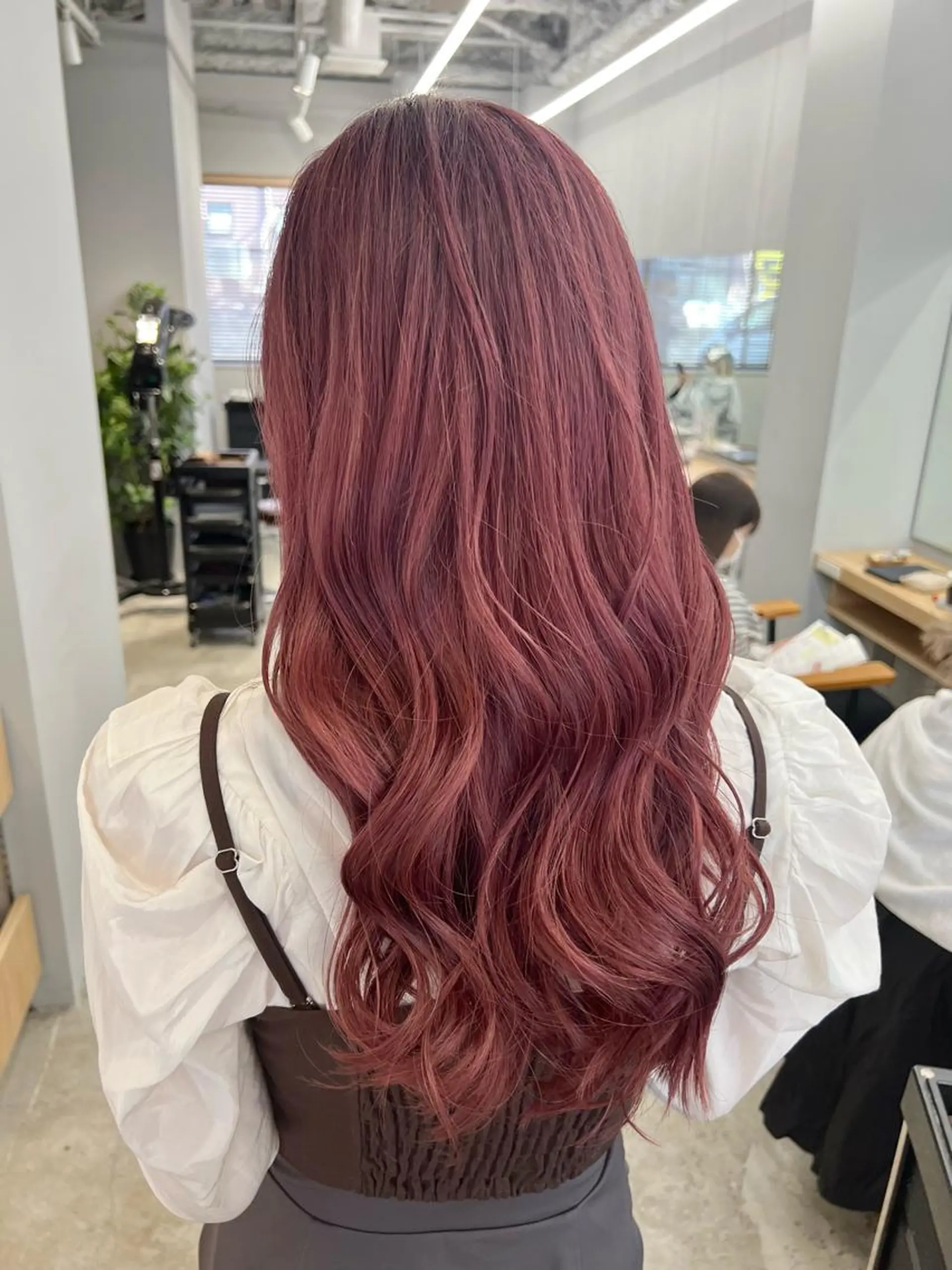ロング カラー ラベンダーカラー ピンクカラー ピンクラベンダー 代表　YUKI ☆のヘアスタイル