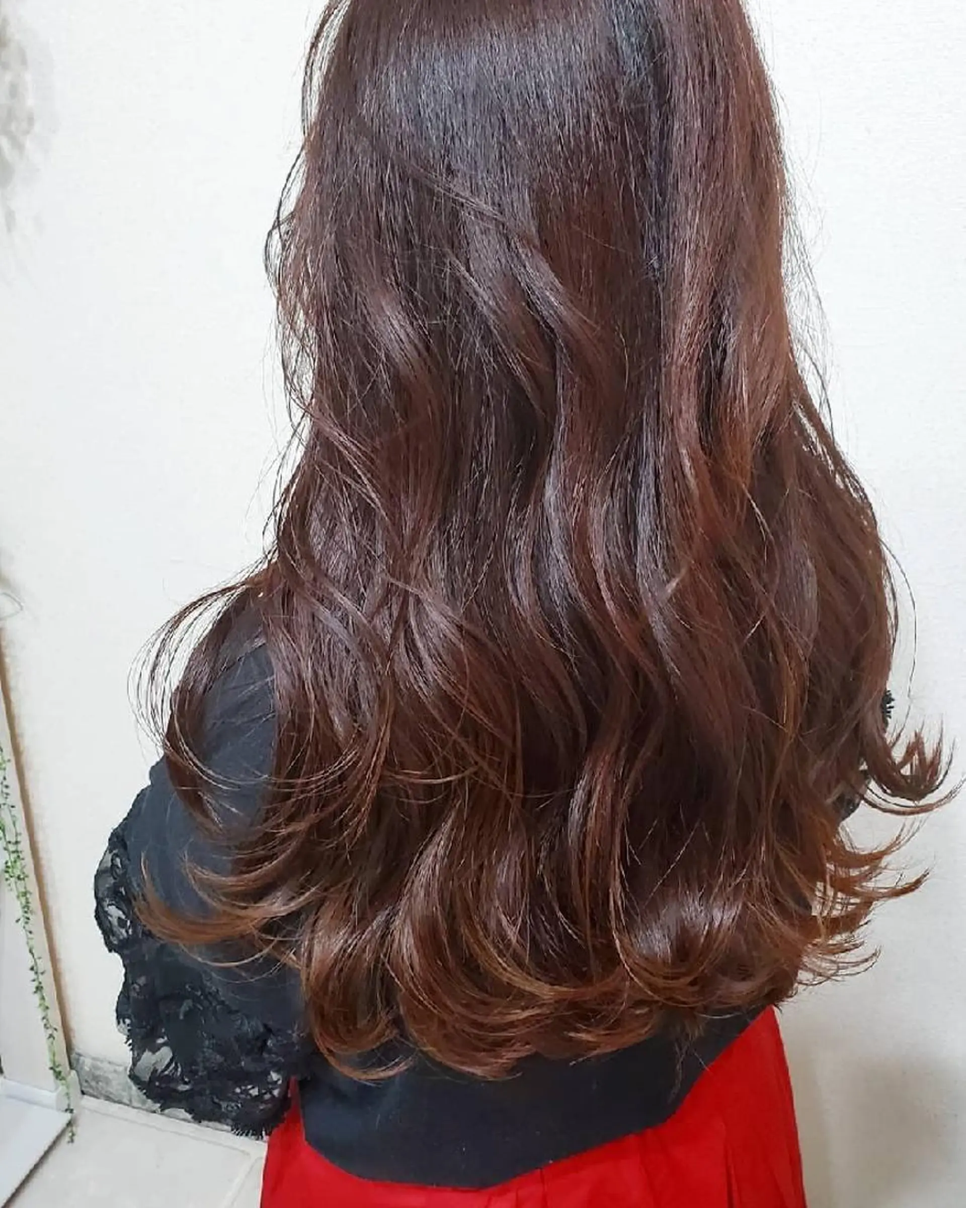 カラー ヘアアレンジ ロング See by merのマツエク・マツパデザイン