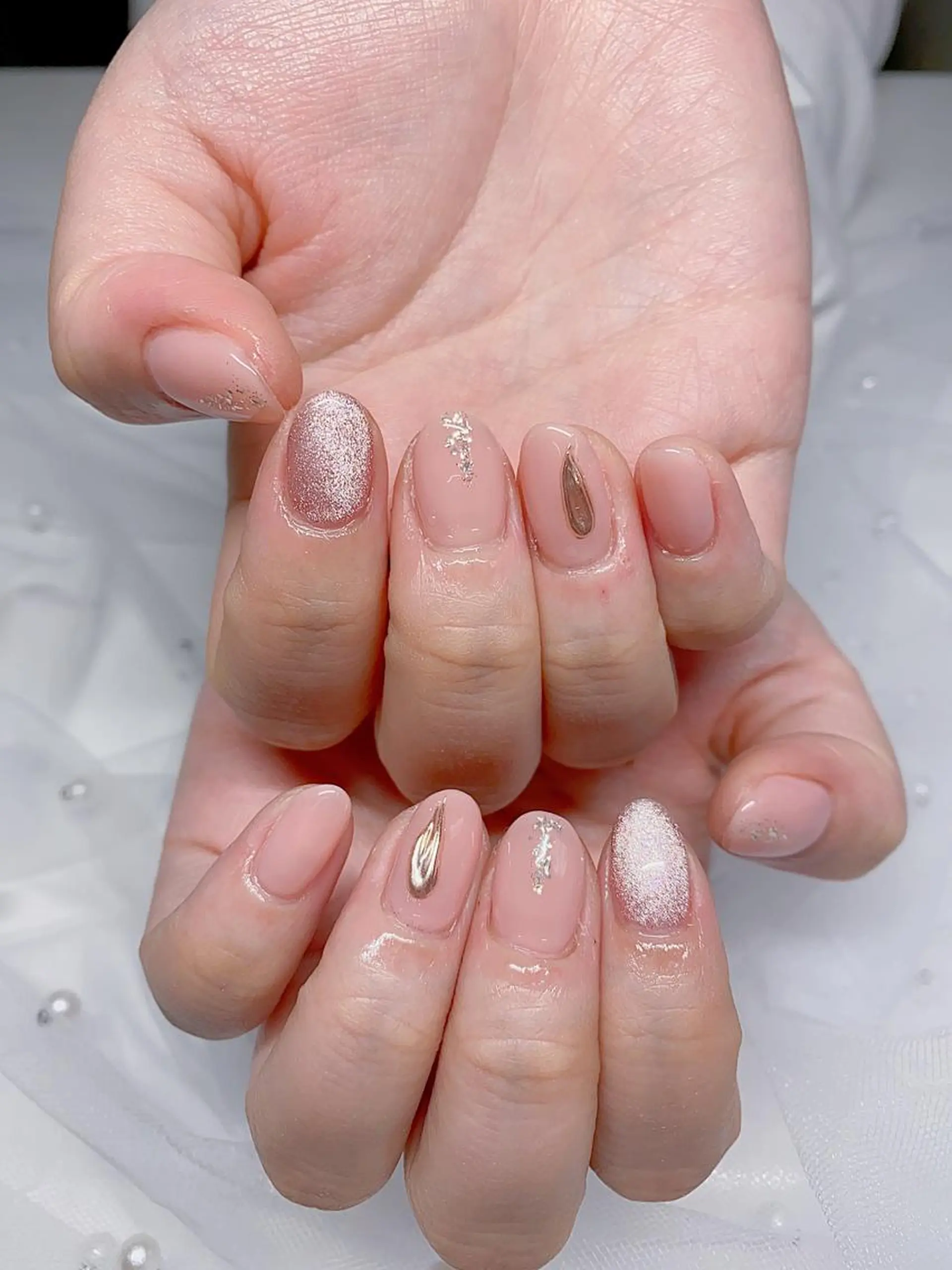 ネイル アートネイル ミラーネイル ハンドネイル Jasmine nailsalon所属・ジャスミン ネイルサロンのネイルデザイン