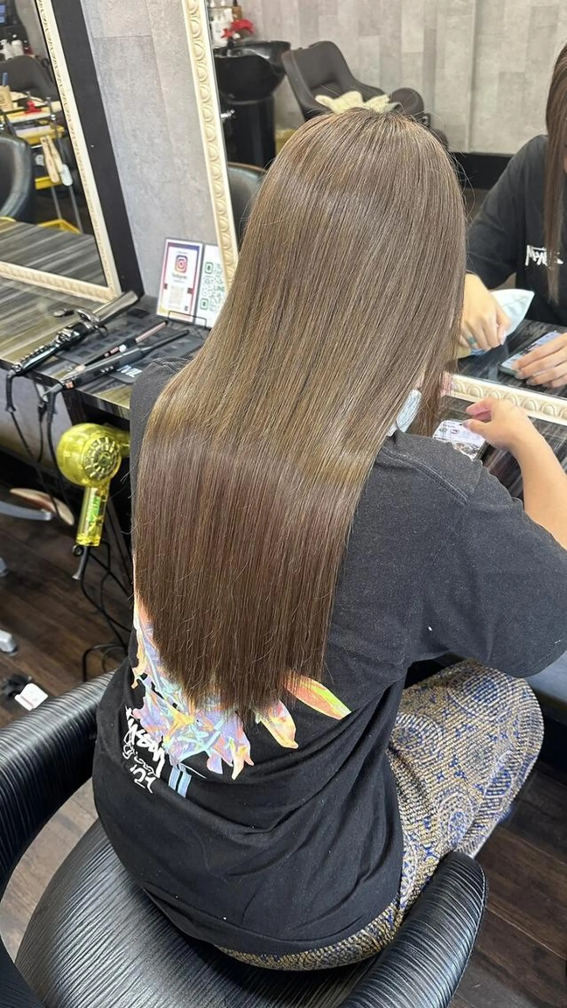 ロング カット エクステ ヘアセット 小野 裕子のヘアスタイル