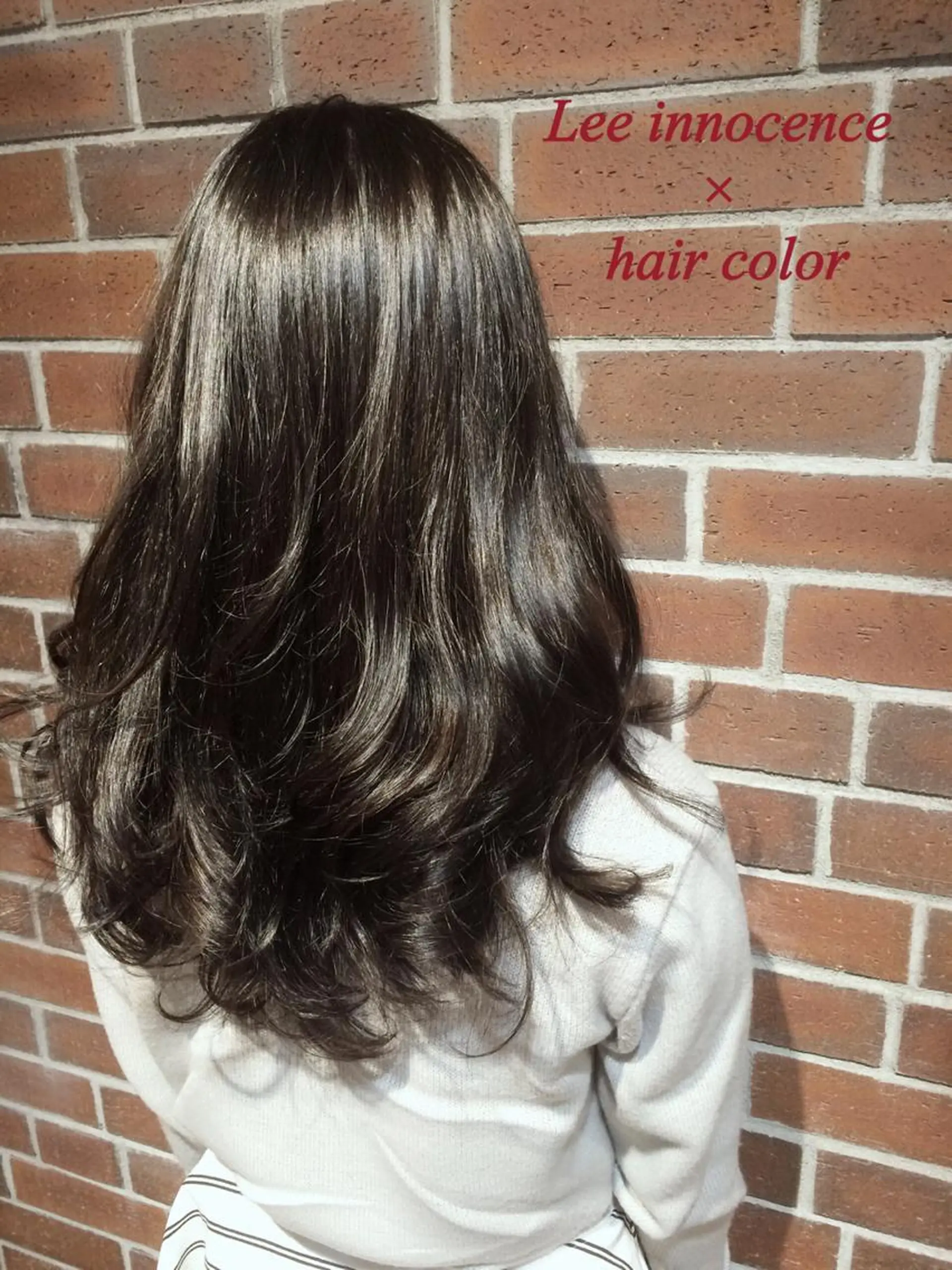 ミディアム セミロング ロング カラー ブルーカラー ブルージュ カラー&矯正スペシャ リスト宮本　伸一のヘアスタイル