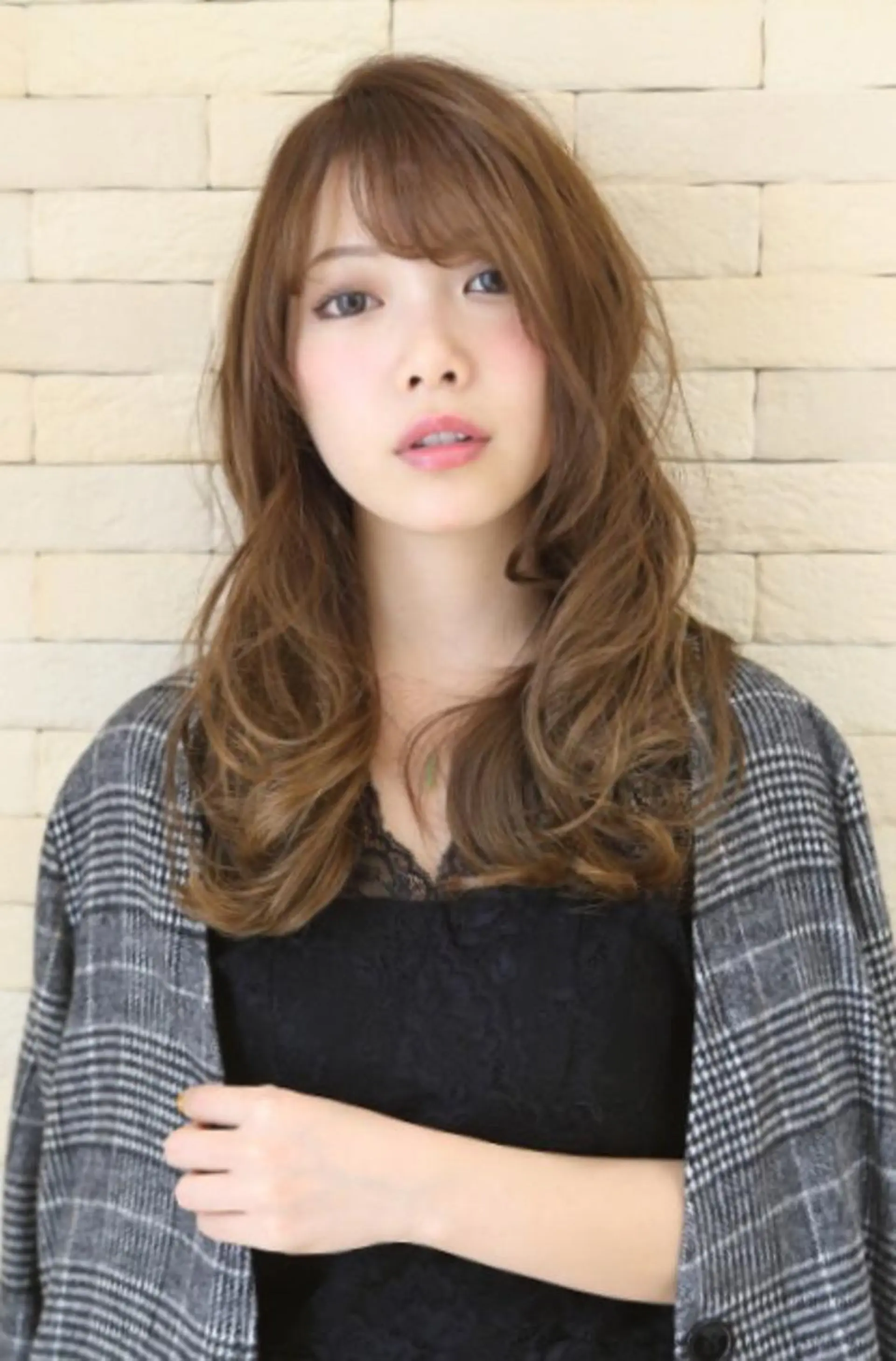 セミロング 外国人風カラー トップスタイリスト 江口 稜亮のヘアスタイル