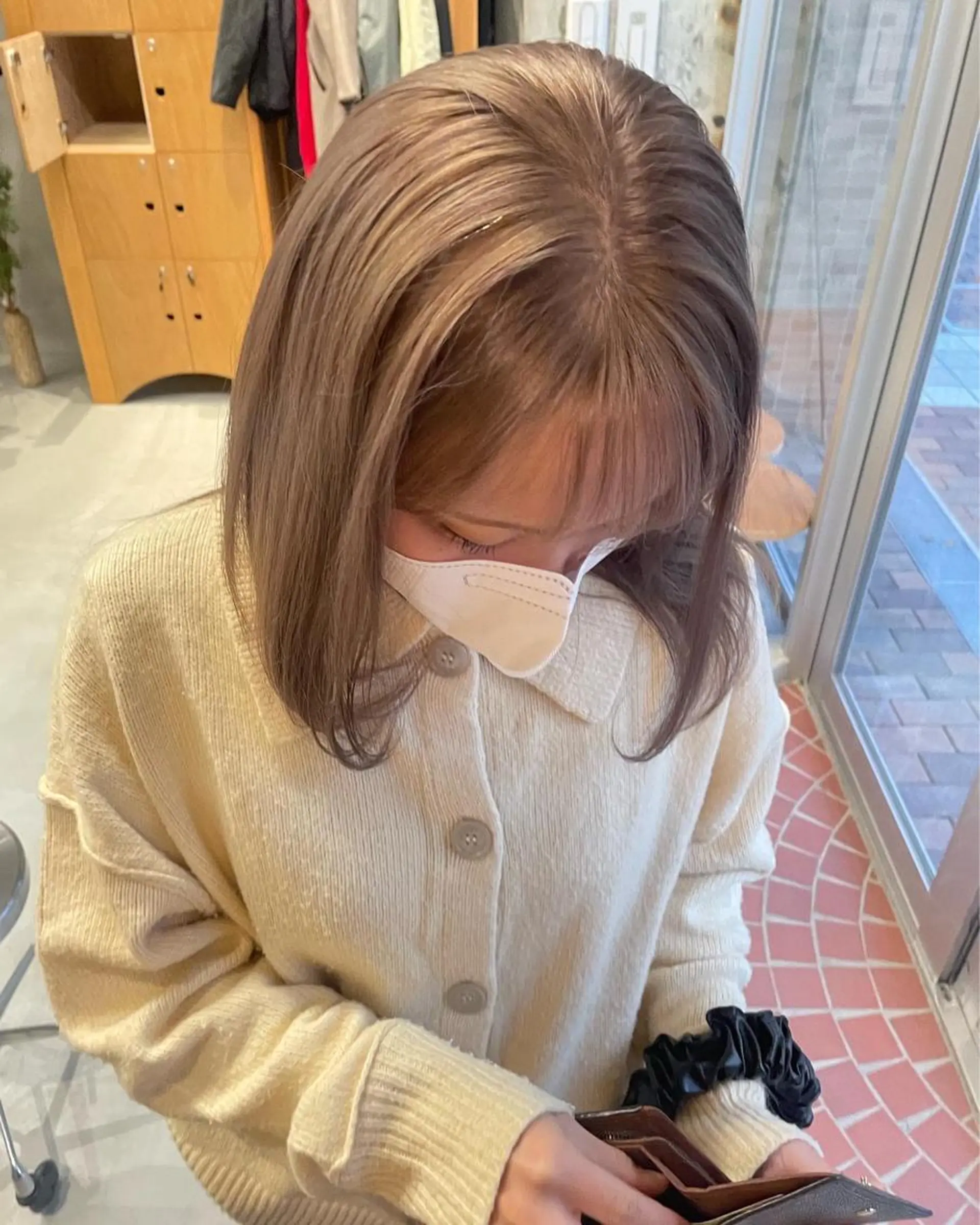 カラー wewe: momoeのヘアスタイル